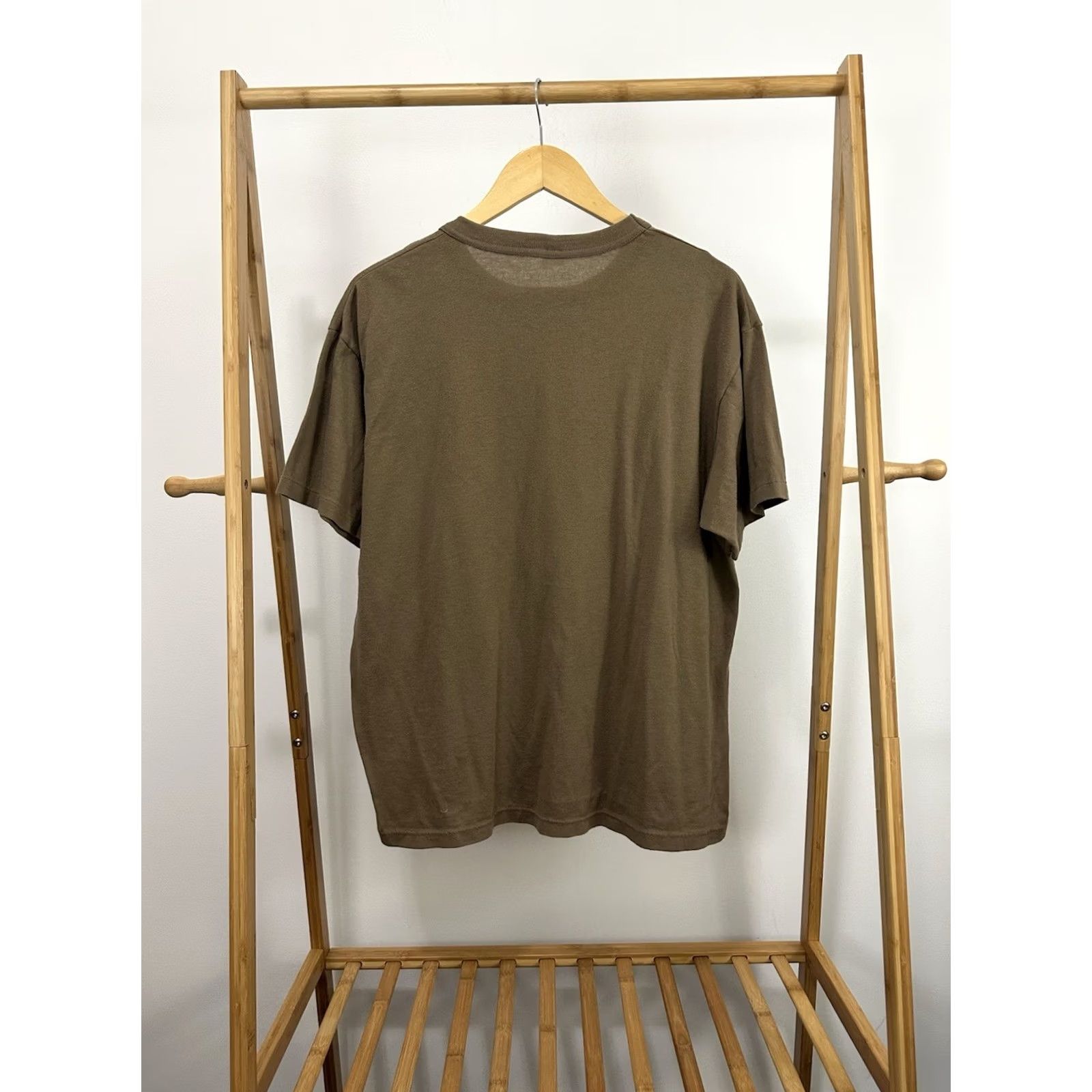 Vintage VINTAGE 80s Brown Military Issued PT Physical T-Shirt XL Mens Size US XL / EU 56 / 4 - 2 Thumbnail