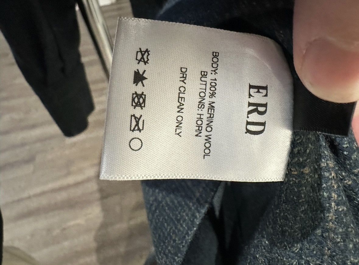 Enfants Riches Deprimes ERD Navy Flannel Button Up Size Medium Size US M / EU 48-50 / 2 - 6 Thumbnail