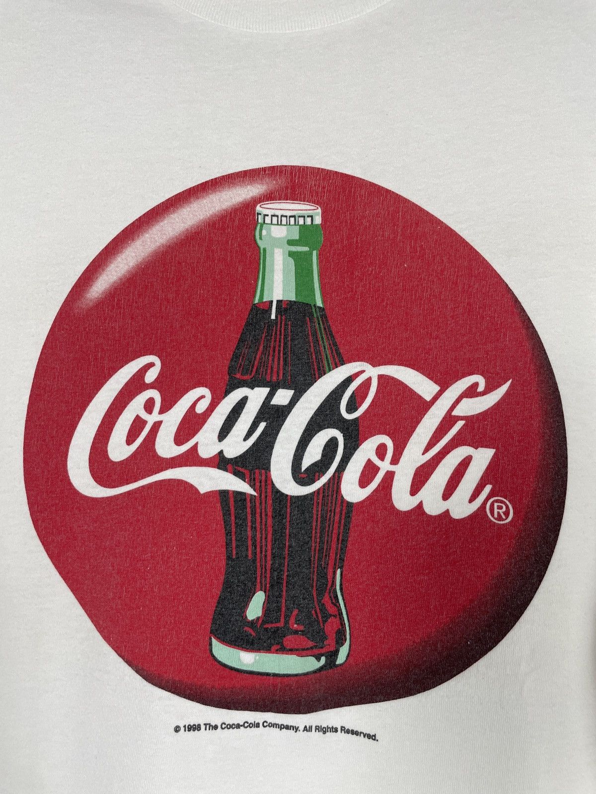 Coca Cola × Vintage Vintage Coca Cola T -Shirt Size US XL / EU 56 / 4 - 5 Thumbnail
