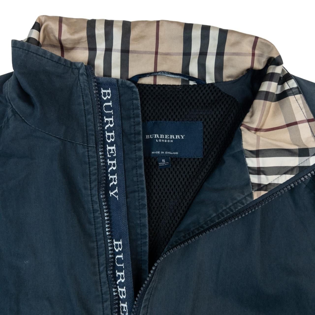 Burberry Vintage Burberry Nova Check Collar Jacket Size L Size US L / EU 52-54 / 3 - 2 Thumbnail