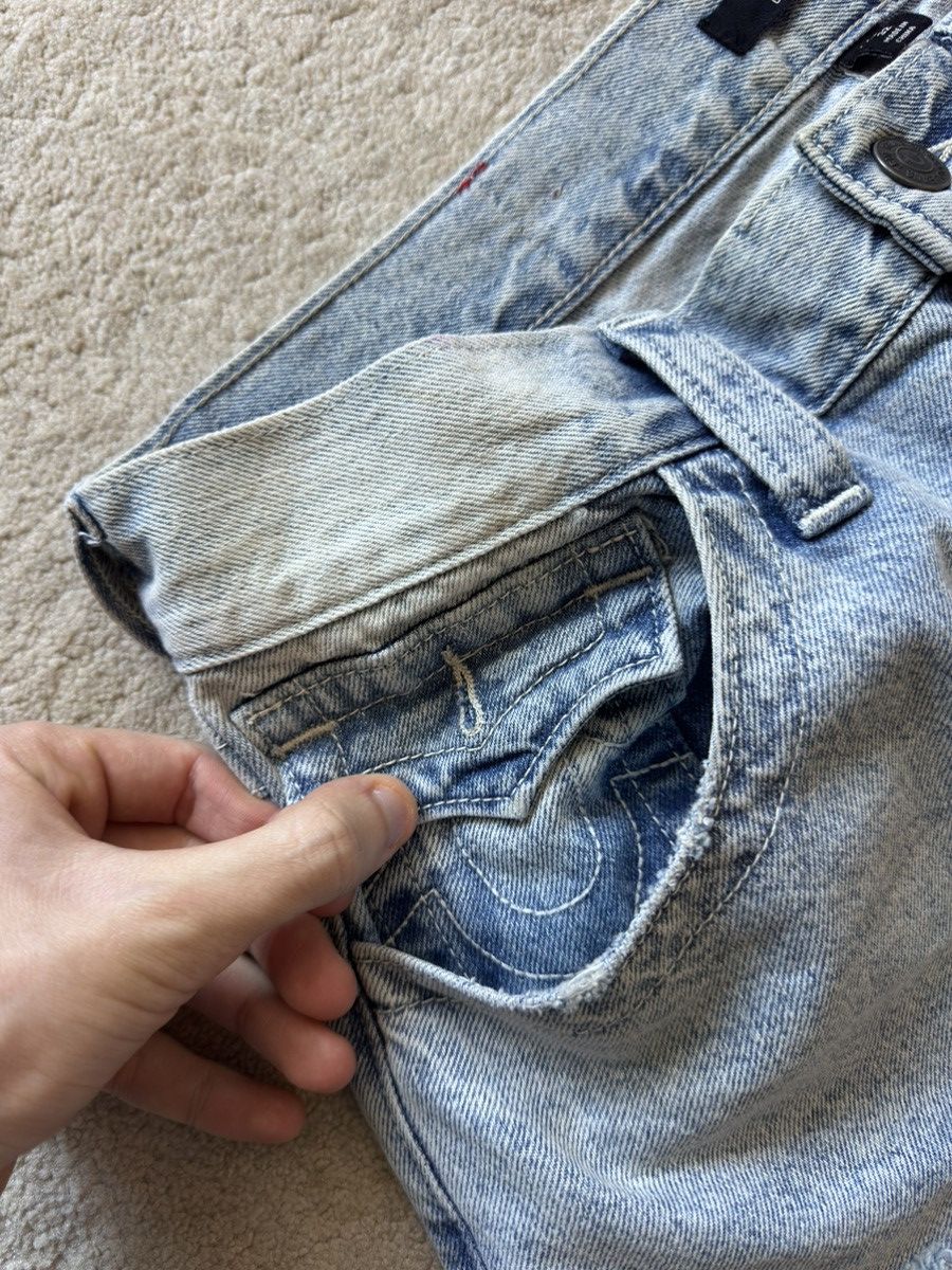 True Religion True Religion Vinny Ultra Baggy Distressed Jeans Washed Blue Size US 32 / EU 48 - 7 Thumbnail