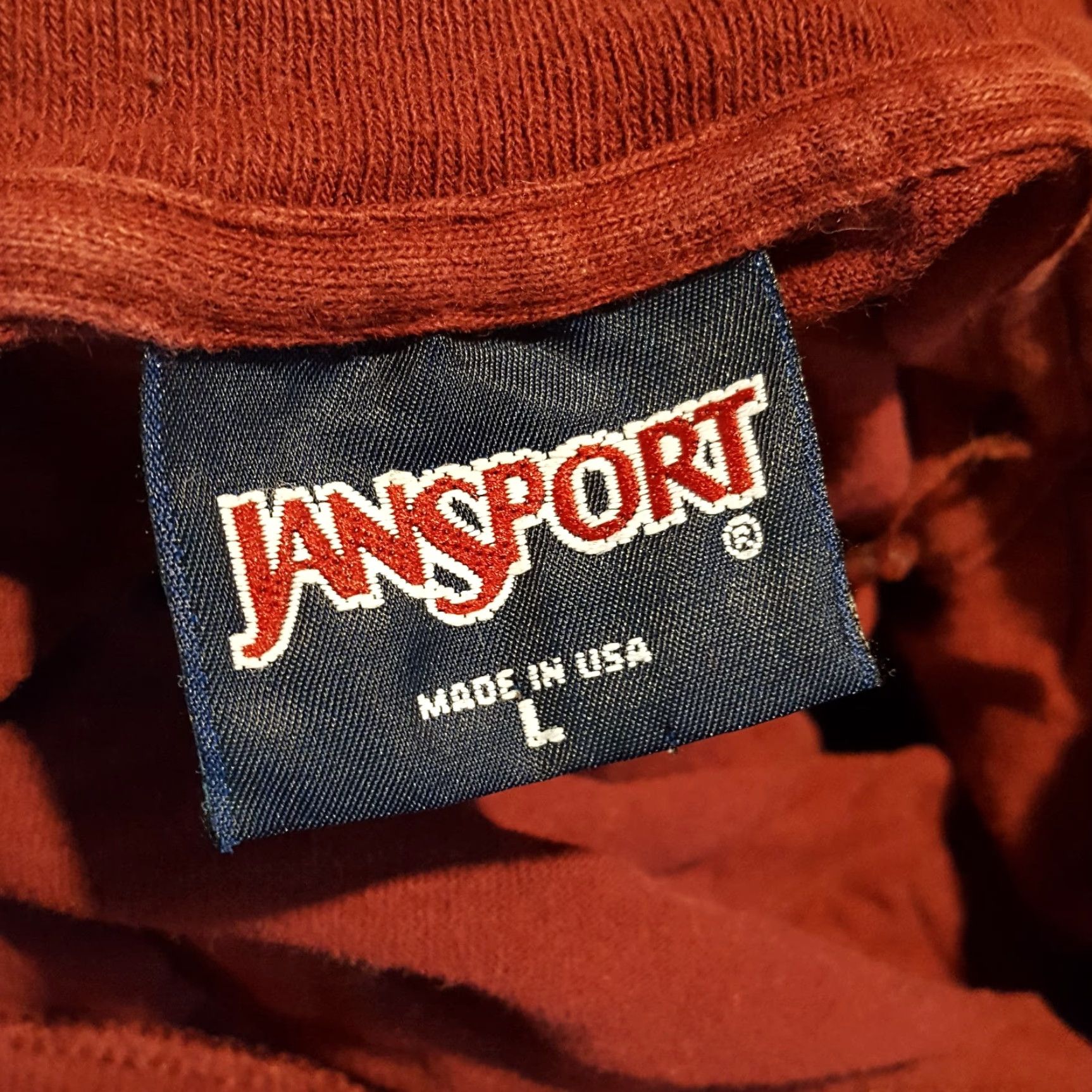 Jansport VINTAGE Virginia Tech Hokies T Shirt Mens 90s XL JanSport College Crew Neck Red Cotton Embroidered Logo Shirt Size US XL / EU 56 / 4 - 6 Thumbnail