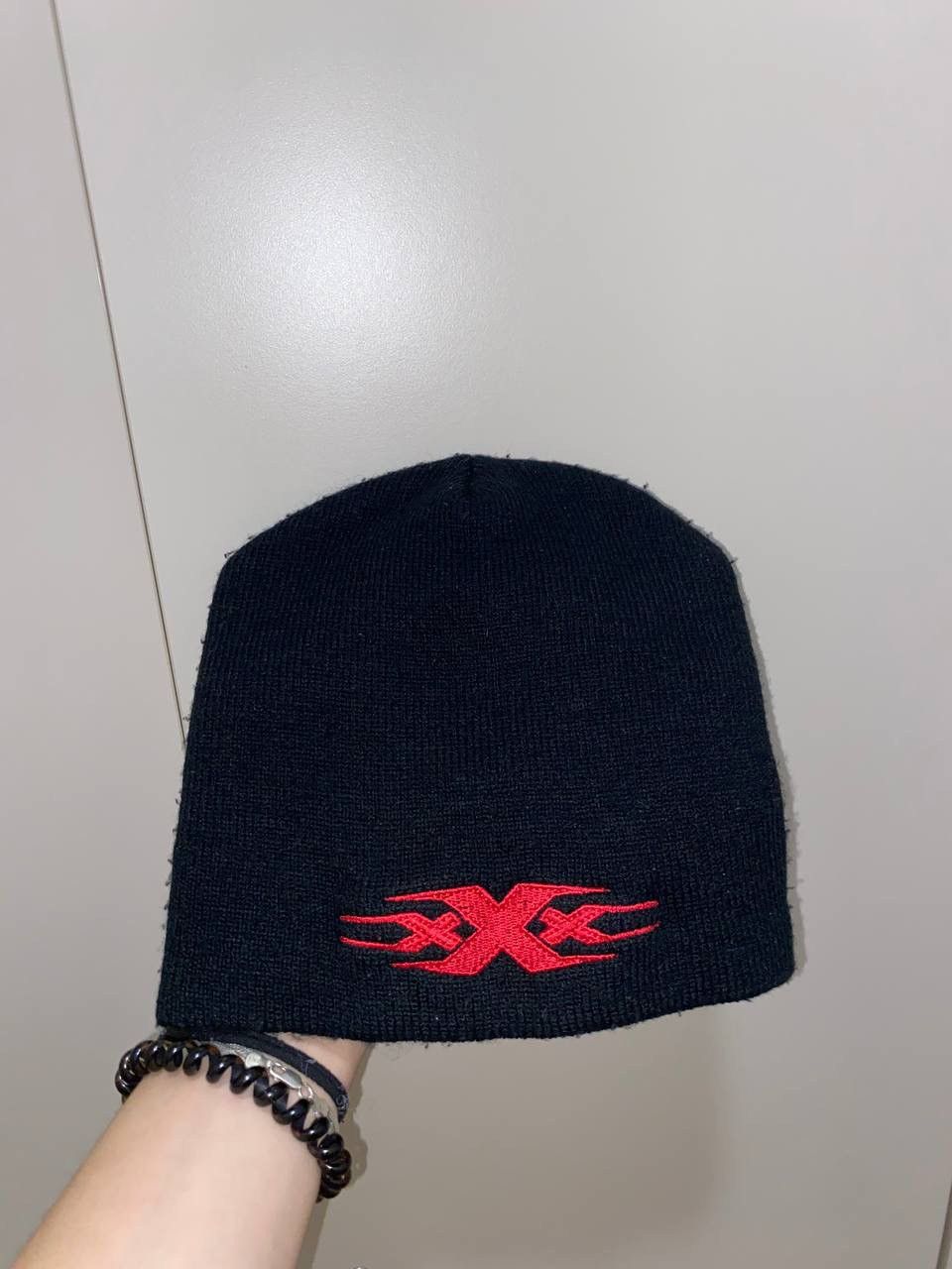 Japanese Brand × Vintage Vintage Y2k Rap graphic Beanie Hat Hype Drip Rare Size ONE SIZE - 1 Thumbnail