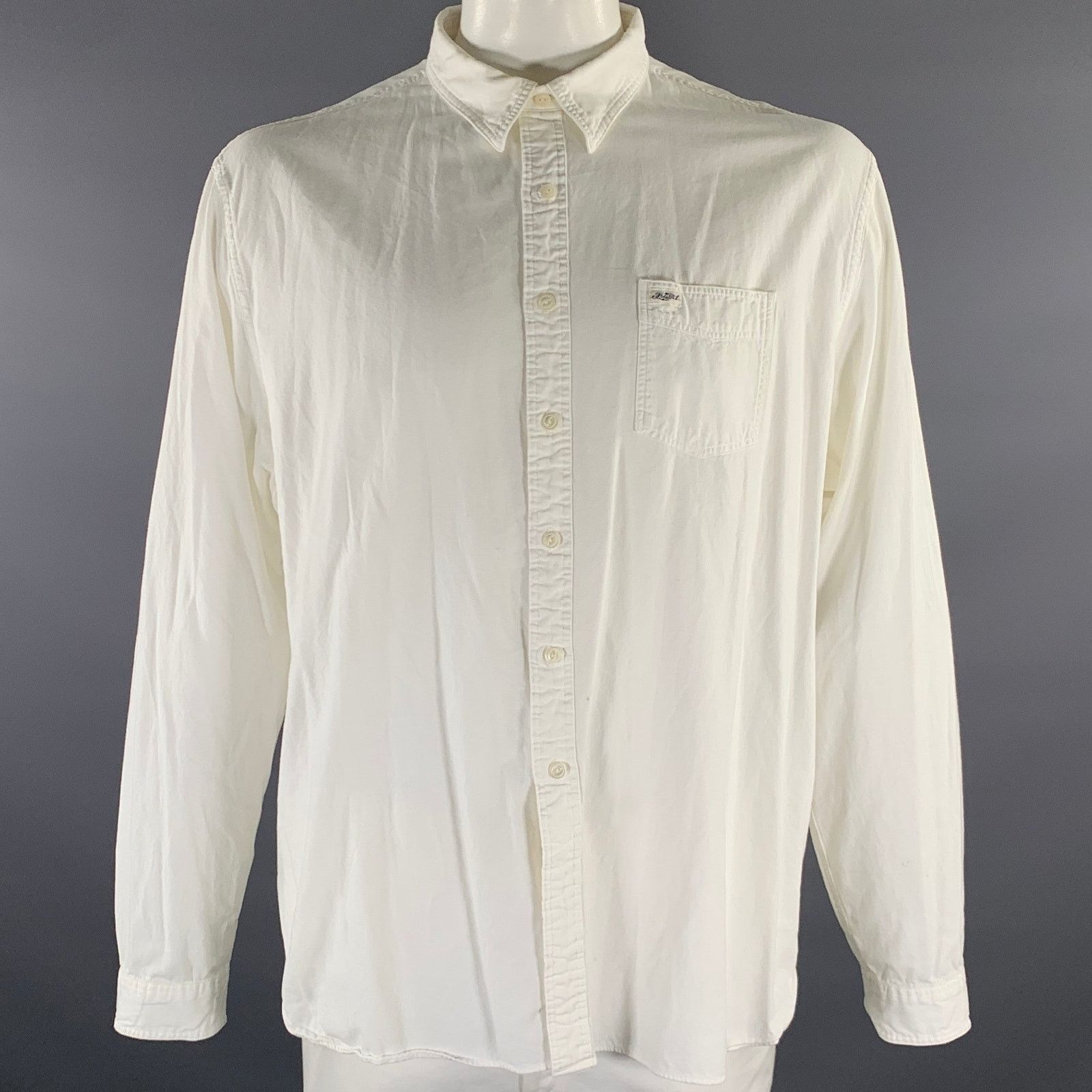 Polo Ralph Lauren POLO by RALPH LAUREN Size XXL White Cotton Long Sleeve Shirt Size US XXL / EU 58 / 5 - 1 Thumbnail