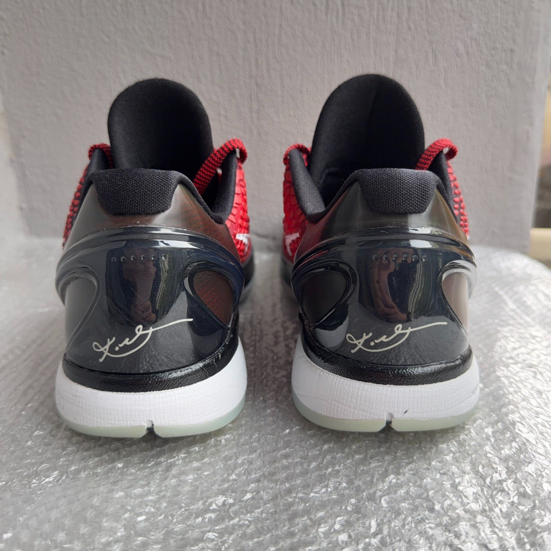 Nike Zoom Kobe 6 All-Star Black Red Size US 9.5 / EU 42-43 - 5 Thumbnail