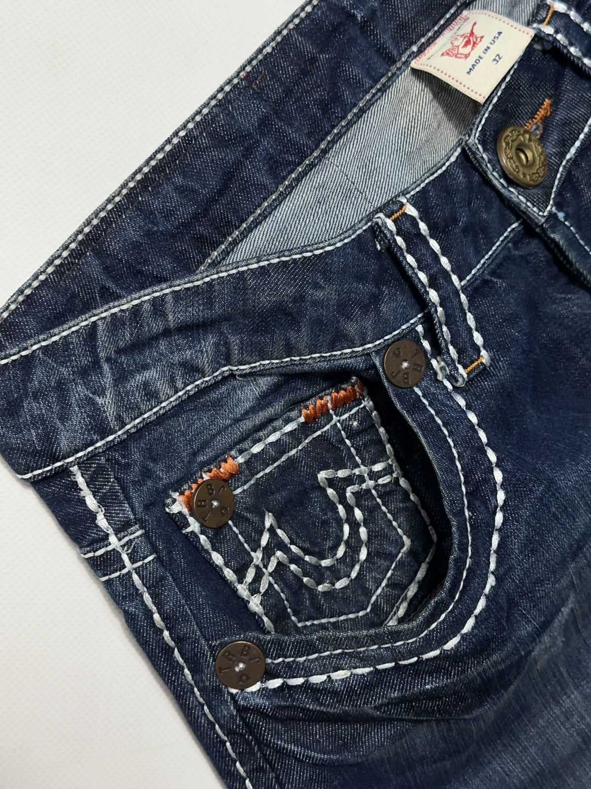 True Religion ROPE STITCH TRUE RELIGION JEANS Size US 32 / EU 48 - 4 Thumbnail