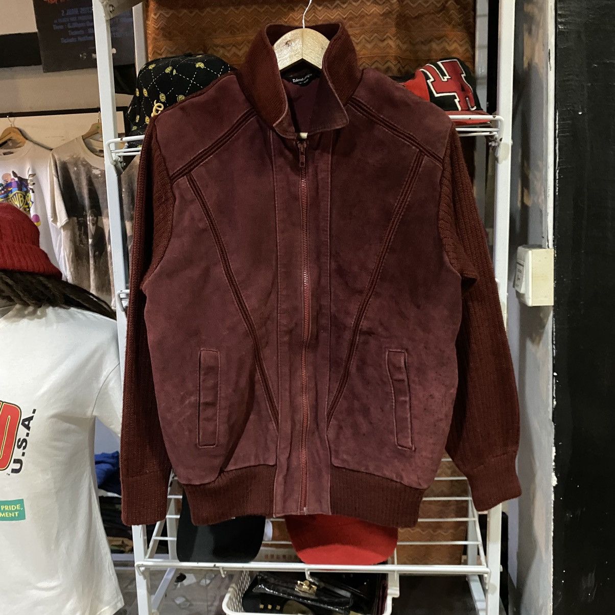 Japanese Brand Vintage takashimaya Japanese Brand Cow Hide Leather Jackets Size US M / EU 48-50 / 2 - 1 Thumbnail