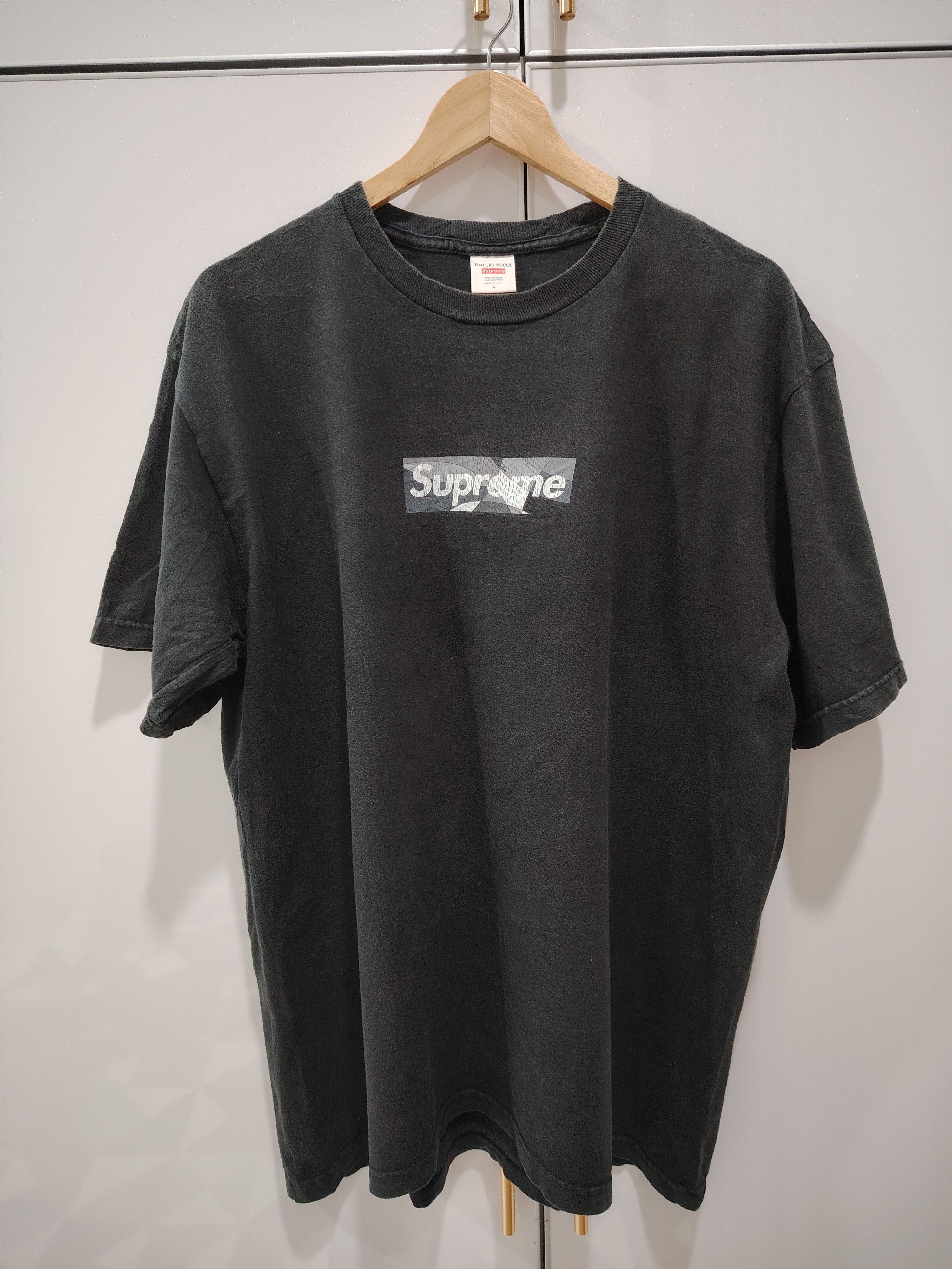 Supreme Supreme Emilio Pucci Box Logo T-shirt Size US L / EU 52-54 / 3 - 1 Thumbnail
