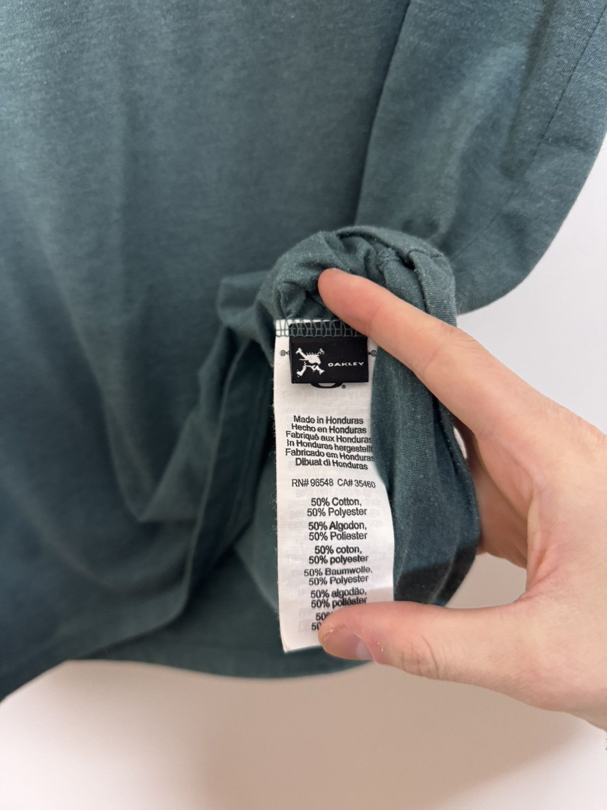 Oakley Oakley big logo tee outdoor gorpcore style streetwear Size US L / EU 52-54 / 3 - 10 Thumbnail