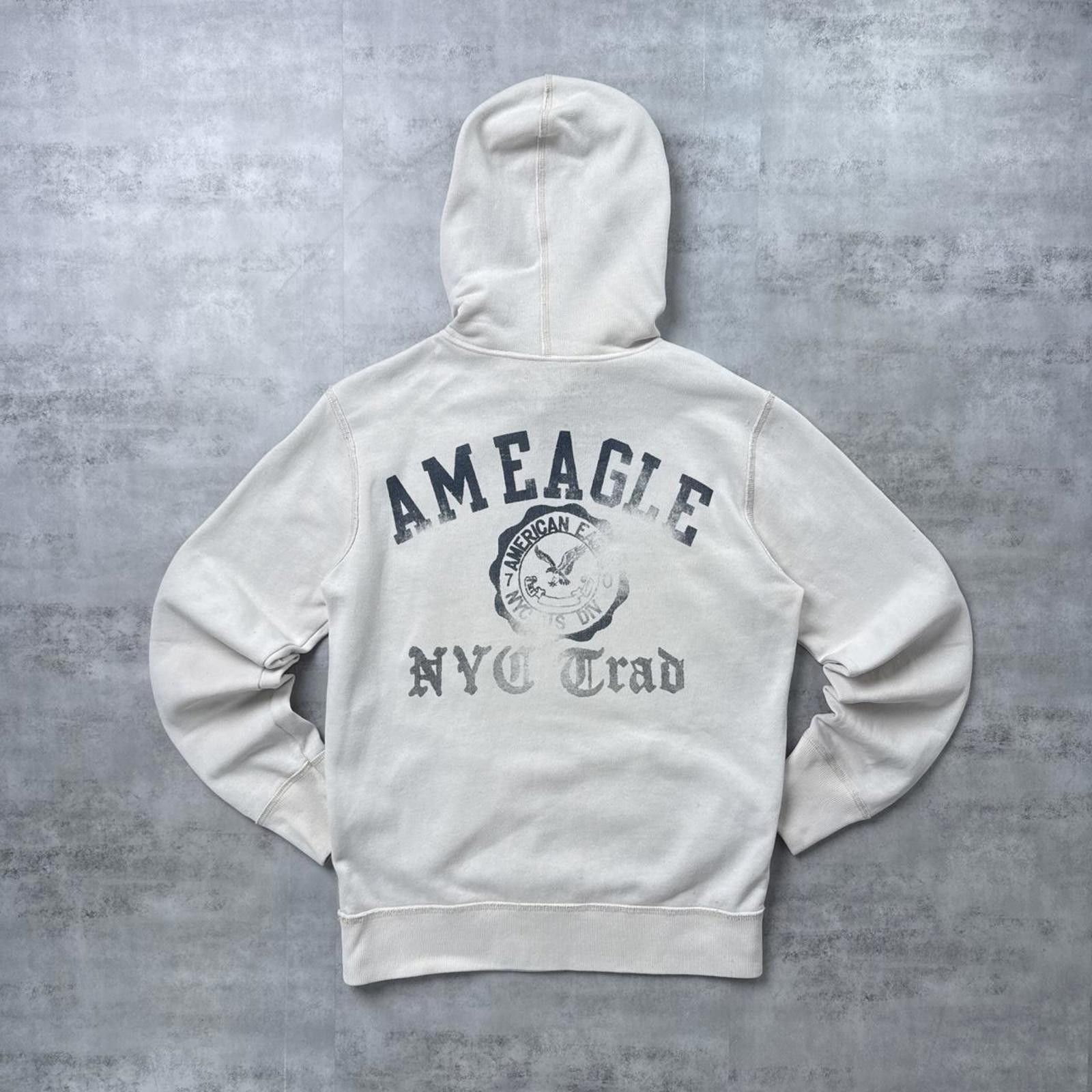 American Eagle Outfitters Y2K American Eagle 00s Grunge Hoodie Jacket Size US XS / EU 42 / 0 - 2 Thumbnail