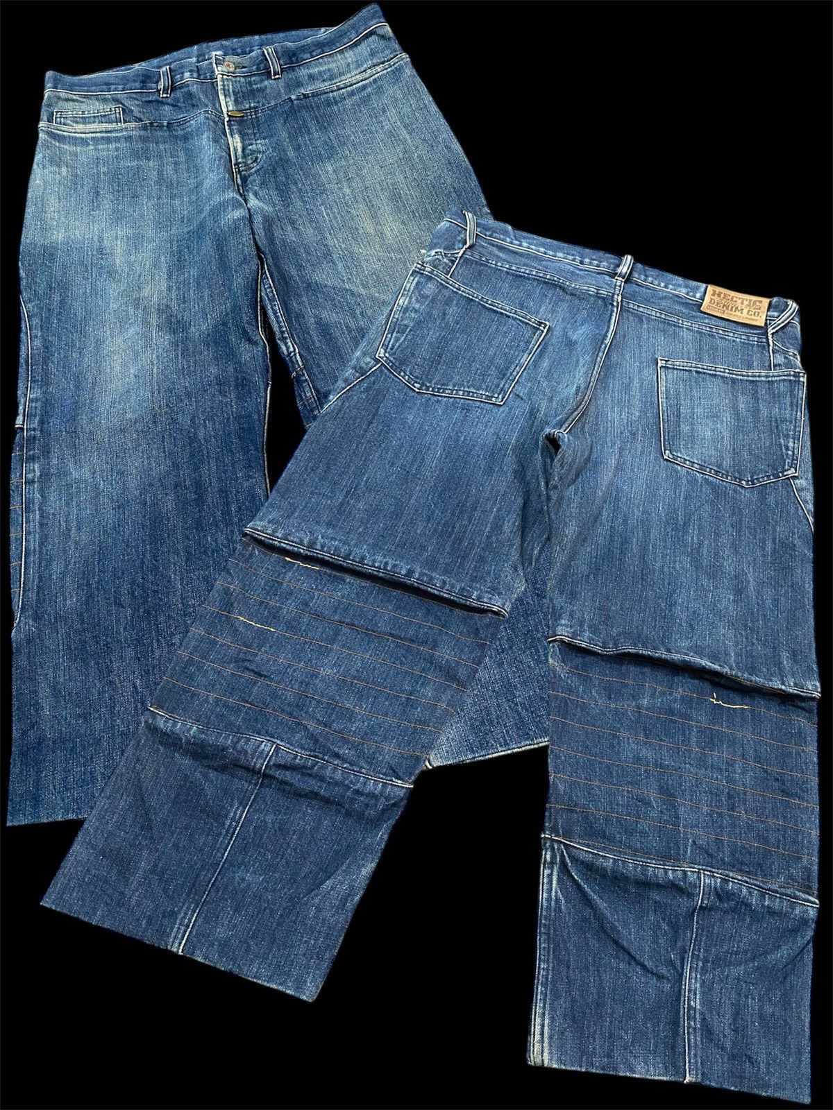 Vintage OG Mad Hectic Scout Denim 3 Quarter Jeans act200