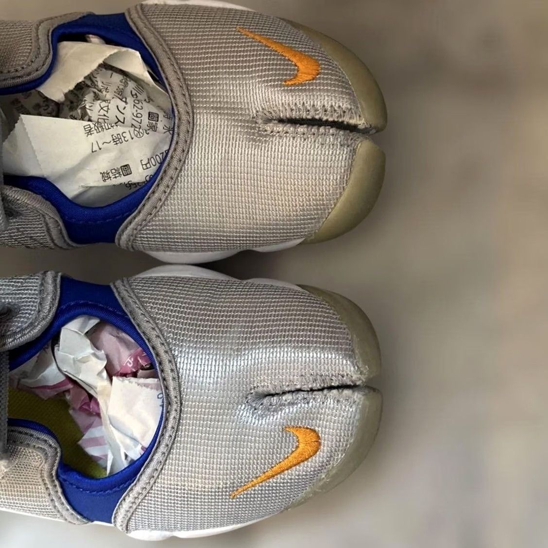 Nike Nike Air Rift Tabi Sneakers Sandals Silver Womens 6.0US Sneake Size US 6 / IT 36 - 7 Thumbnail