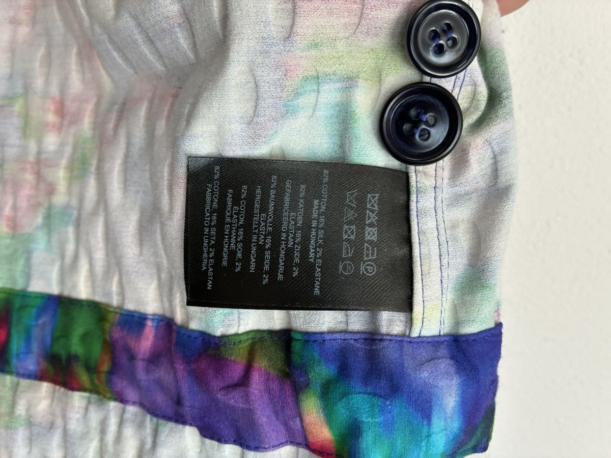 Dries Van Noten Dries Van Noten Abstract Print Lightweight Silk Coat (40) Size M / US 6-8 / IT 42-44 - 8 Thumbnail