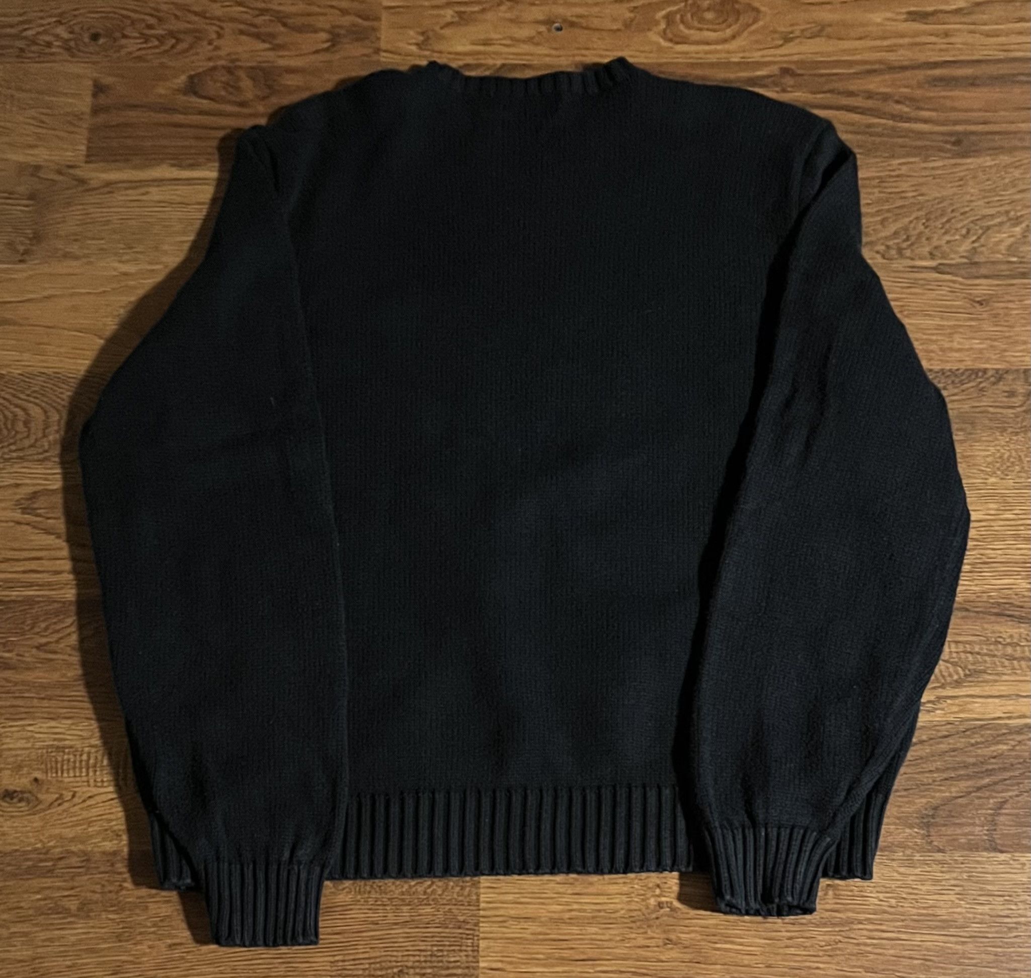 Polo Ralph Lauren Polo Ralph Lauren Crewneck Sweater Purple Pony Logo Knit Size US XXL / EU 58 / 5 - 2 Thumbnail