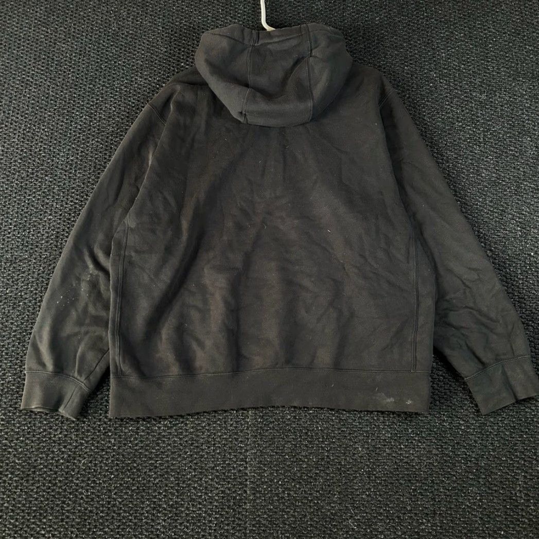 Nike Nike Pullover Hoodie Sweatshirt Black Men's L Regular Size Kangaroo Pocket Sweatshirt Athleisure Sportswear Size US L / EU 52-54 / 3 - 3 Thumbnail