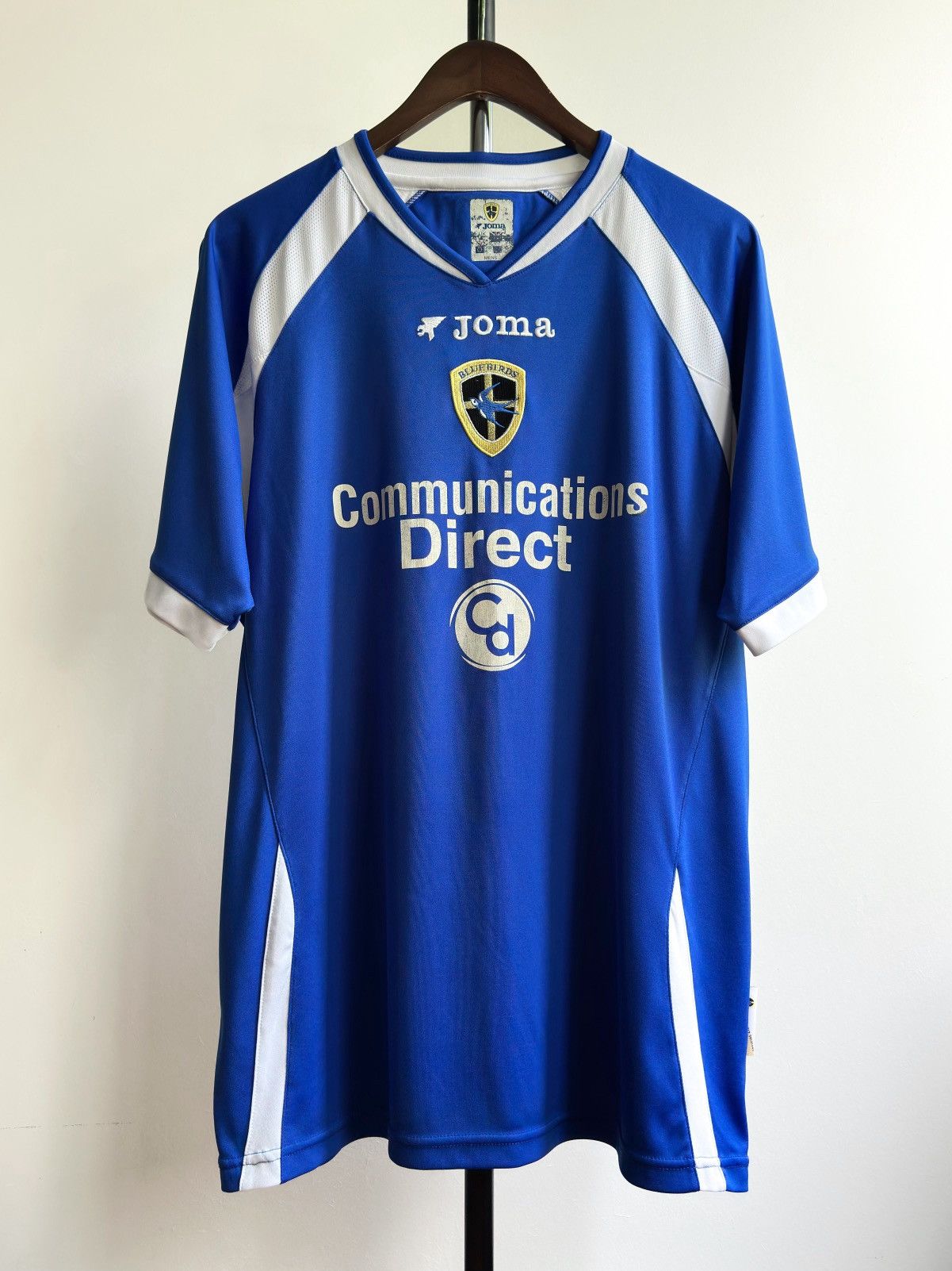 Joma Vintage Chopra #8 Cardiff City FC 2006/07 Soccer Jersey Joma Size US L / EU 52-54 / 3 - 1 Thumbnail