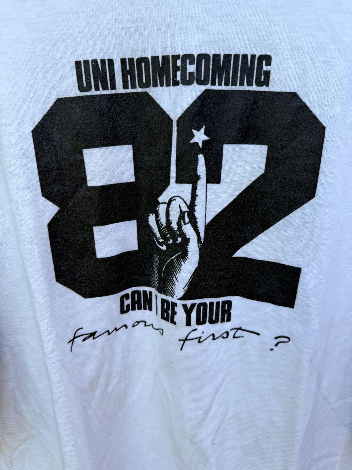 Vintage VTG Single Stitch 80’s Homecoming tee Size US L / EU 52-54 / 3 - 2 Thumbnail
