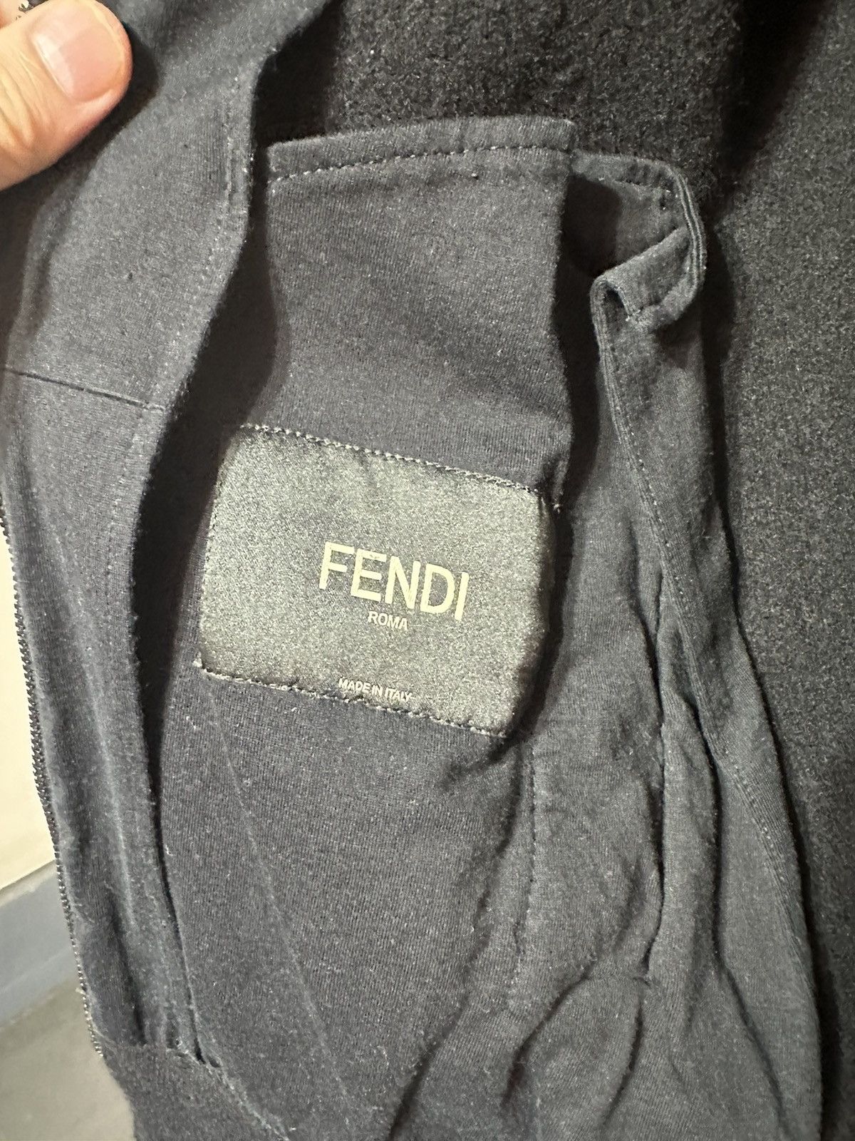 Fendi Fendi Zip Up Jacket Eyes Size US XS / EU 42 / 0 - 7 Thumbnail