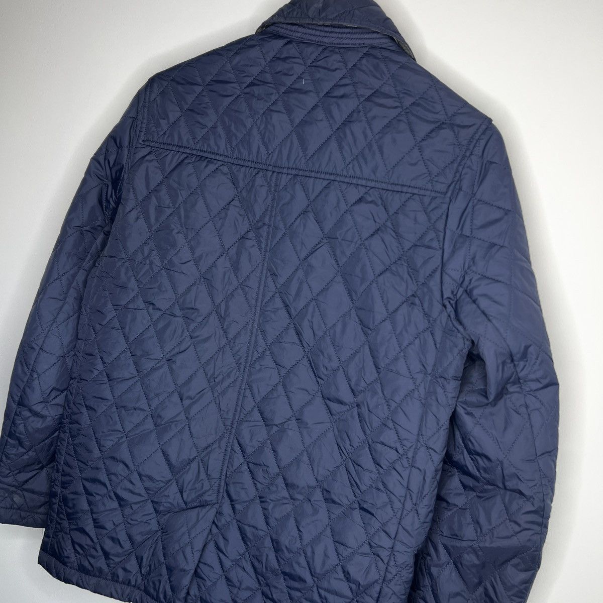 Burberry × Designer BURBERRY LONDON QUILTED JACKET COAT NAVY Size M / US 6-8 / IT 42-44 - 8 Thumbnail