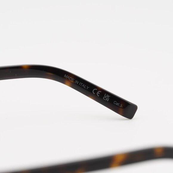 Saint Laurent Paris Saint Laurent SL751JEANNE 002 Sunglasses Havana Oval Frame Size ONE SIZE - 8 Thumbnail