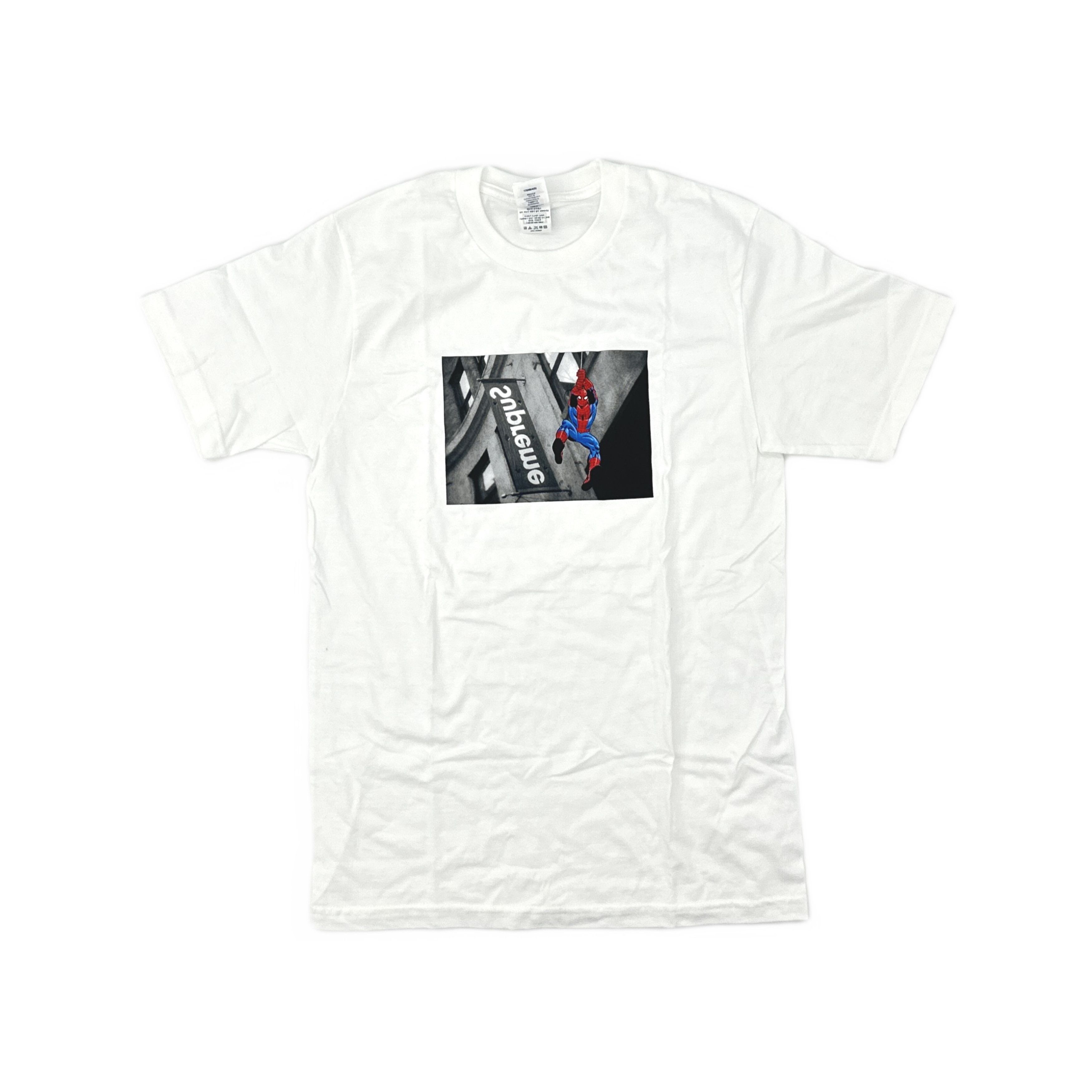 Supreme SUPREME 26SS Spider-Man Tee White Size XL | Grailed