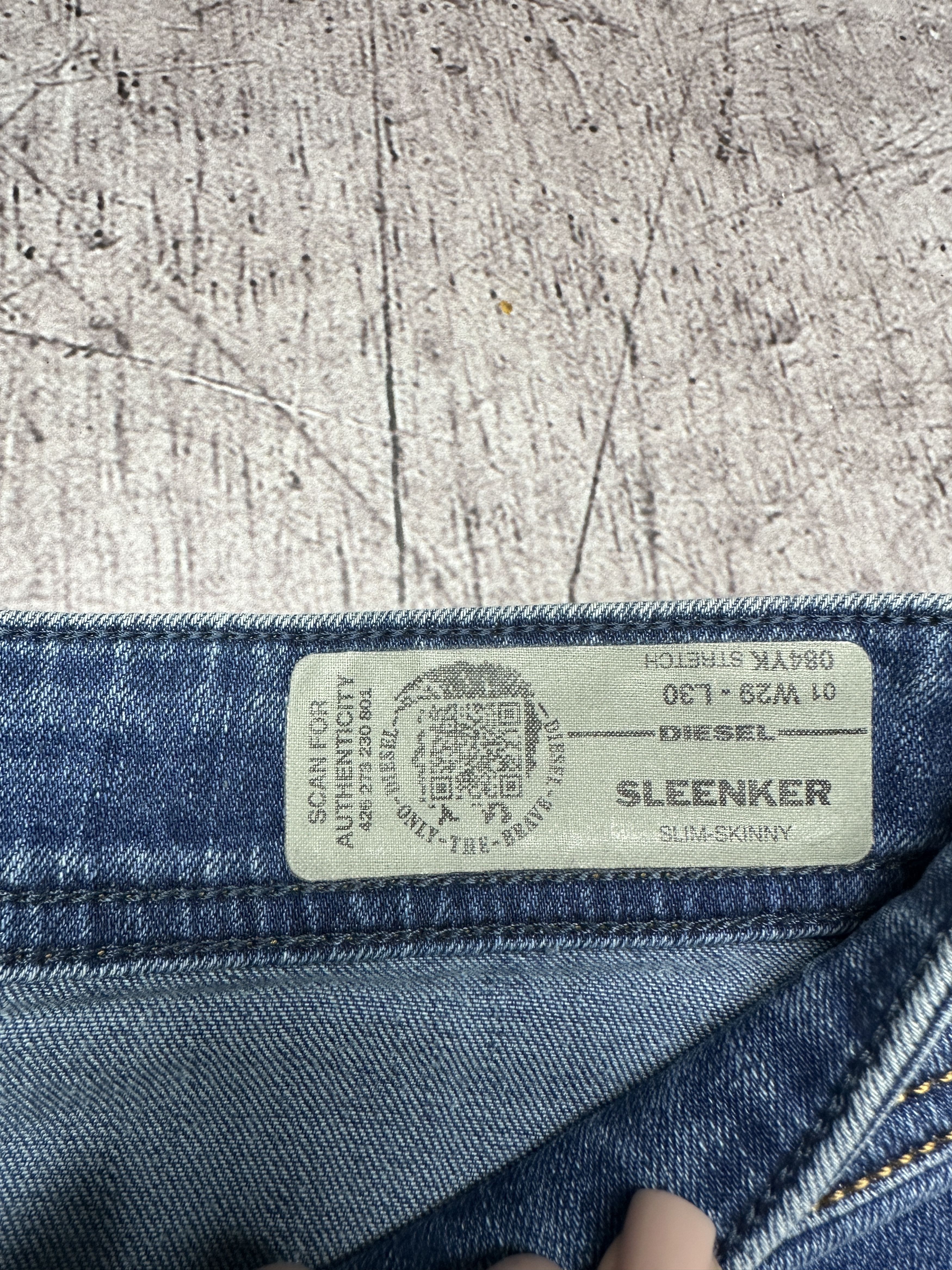 Diesel Diesel Sleenker Mens Denim Pants Jeans Size US 29 - 3 Thumbnail