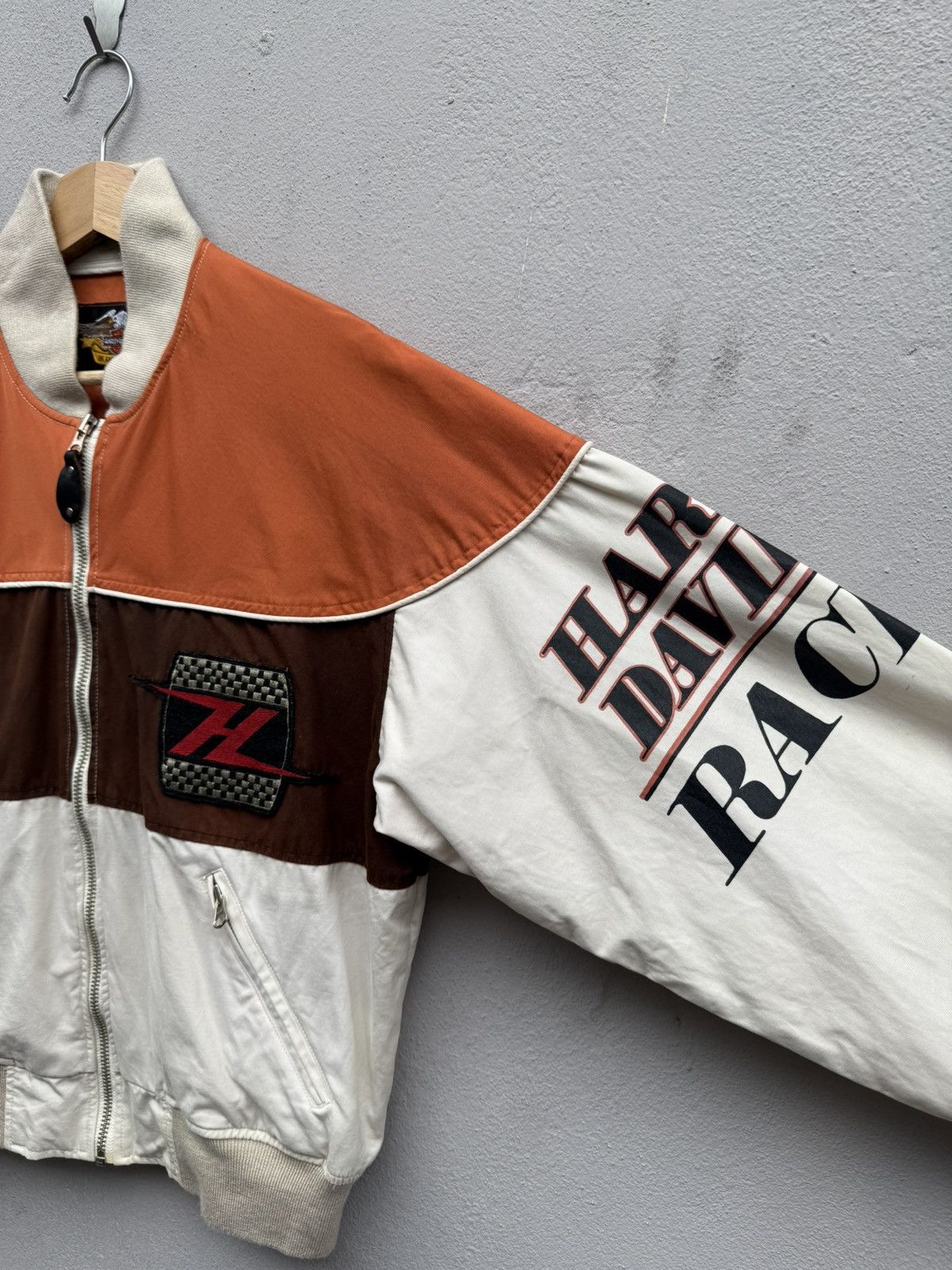 Harley Davidson 🔥RARE🔥 Vintage 90’s HARLEY DAVIDSON Racers “STAFF” Jacket Size US L / EU 52-54 / 3 - 4 Thumbnail