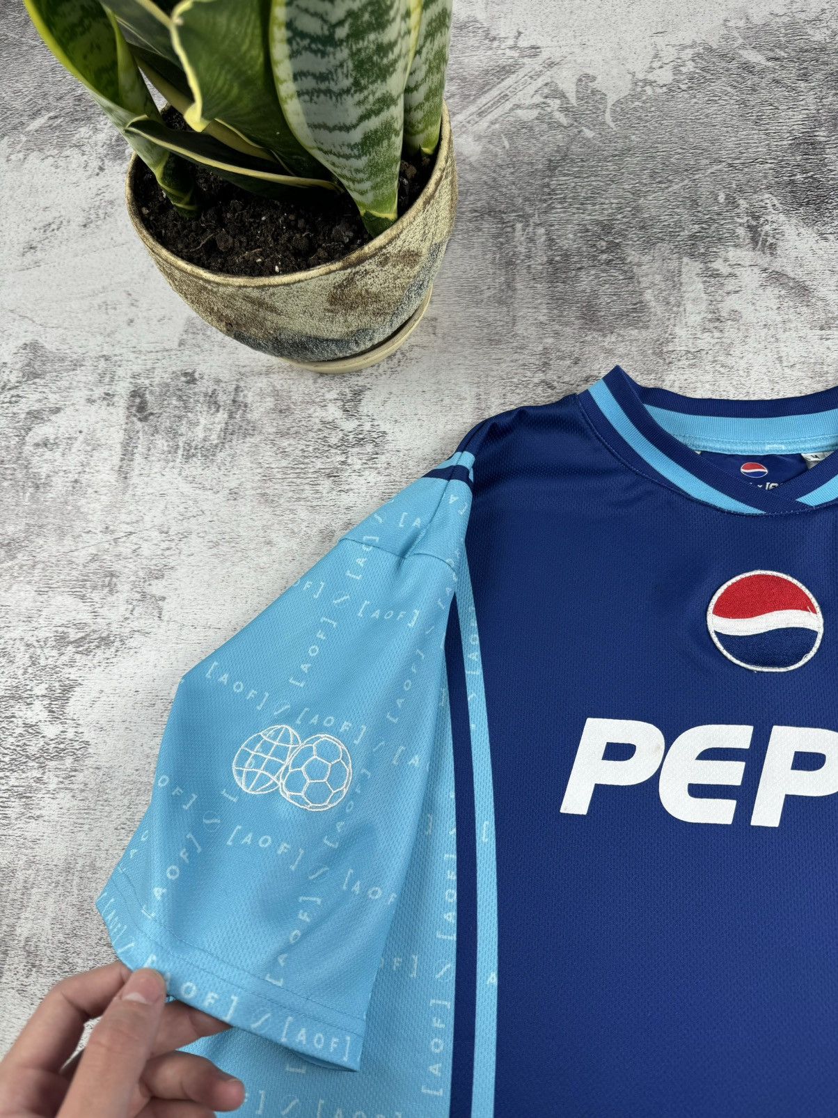 Pepsi RARE Pepsi X AOF Art Of Football 90S Jersey Y2K T Shirt Tee Size US M / EU 48-50 / 2 - 11 Thumbnail