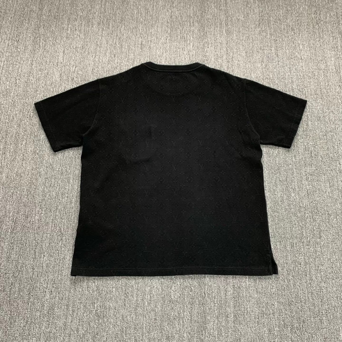 Louis Vuitton LV Monogram Allover Print Black Pocket SS XL 95 New Size US XL / EU 56 / 4 - 2 Thumbnail