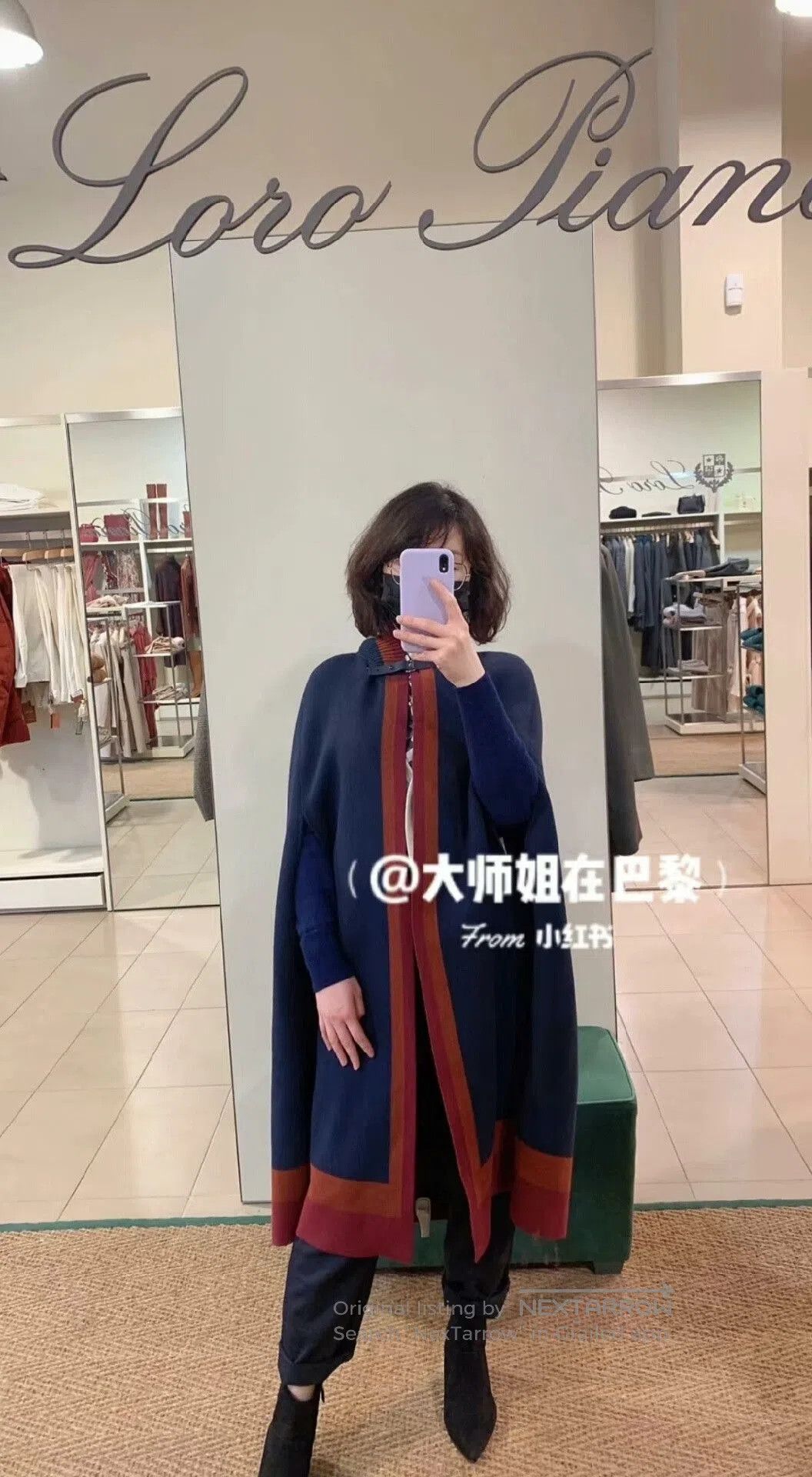 Loro Piana Loro Piana Women's Cashmere Cape. Size M / US 6-8 / IT 42-44 - 5 Thumbnail