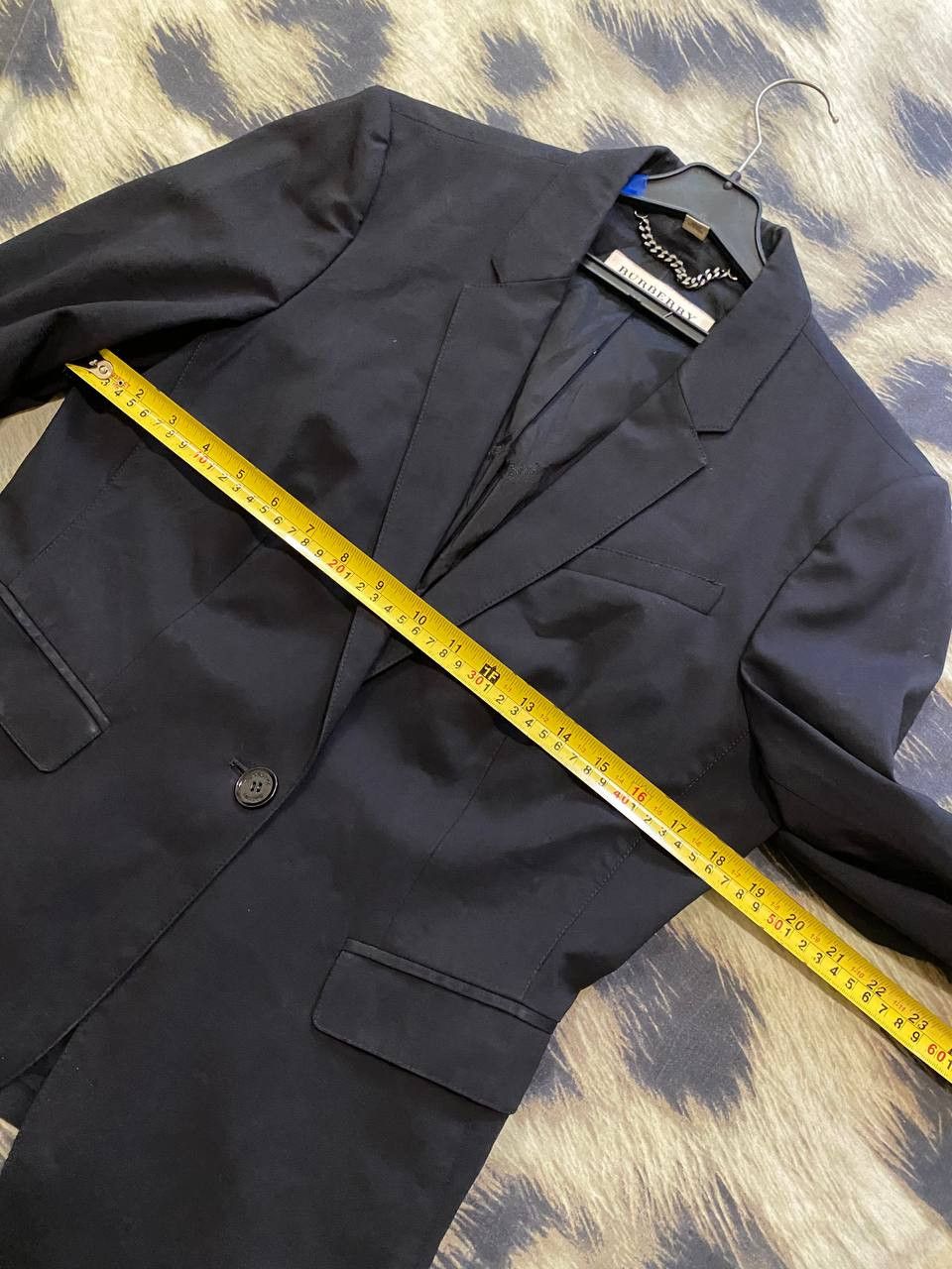 Burberry vintage Burberry blazer black Streetwear Y2K Size L / US 10 / IT 46 - 12 Thumbnail