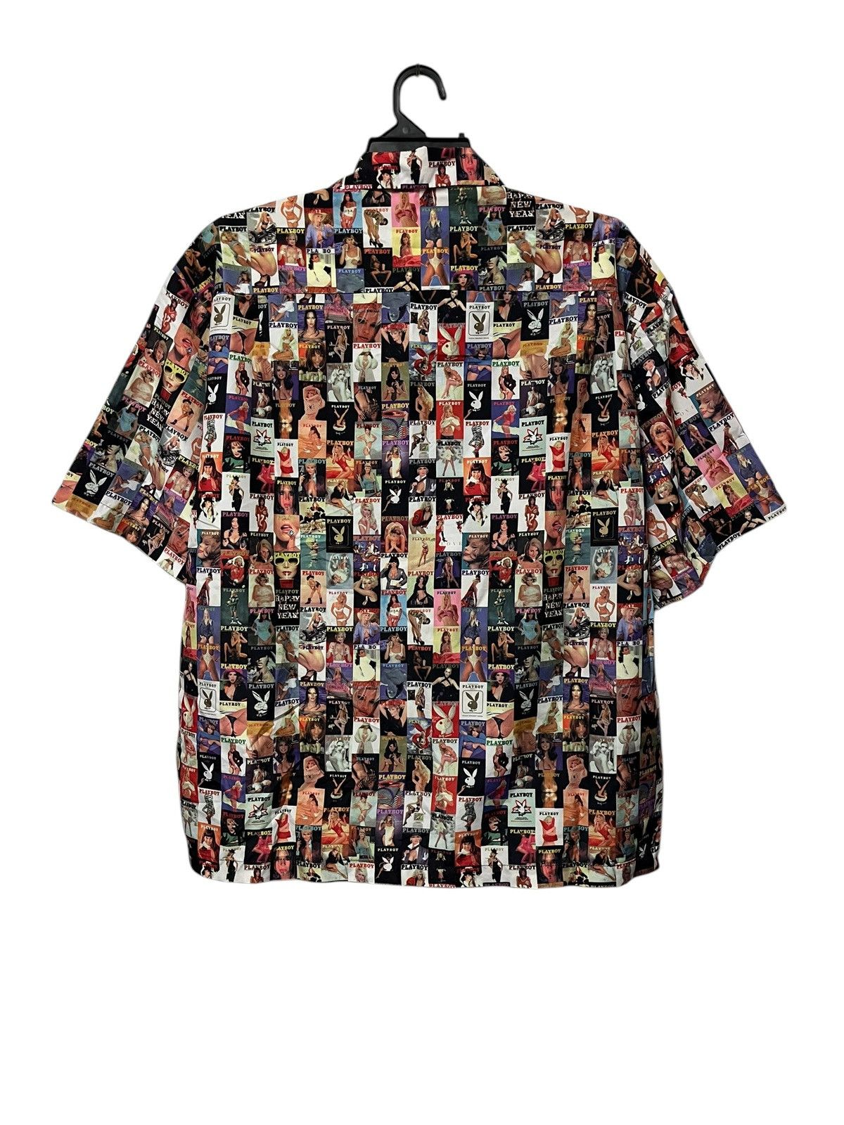 Playboy × Vintage 🔥Vtg Playboy Magazine Shirt All Over Print Size US XXL / EU 58 / 5 - 4 Thumbnail