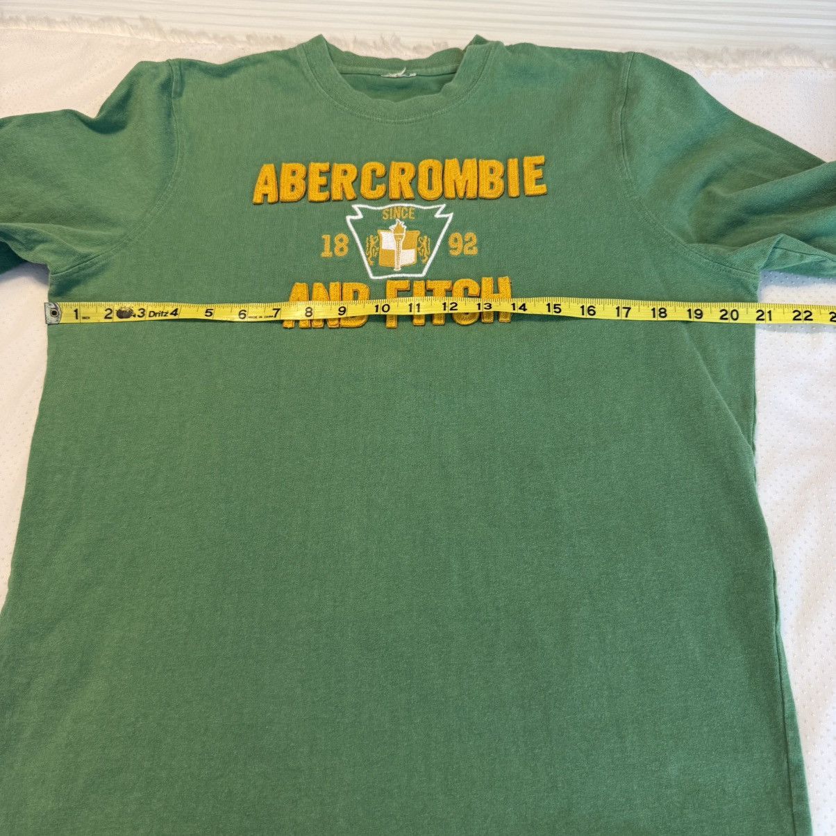 Abercrombie & Fitch Y2K Abercrombie & Fitch long sleeve shirt shirt Large Green Size US L / EU 52-54 / 3 - 5 Thumbnail