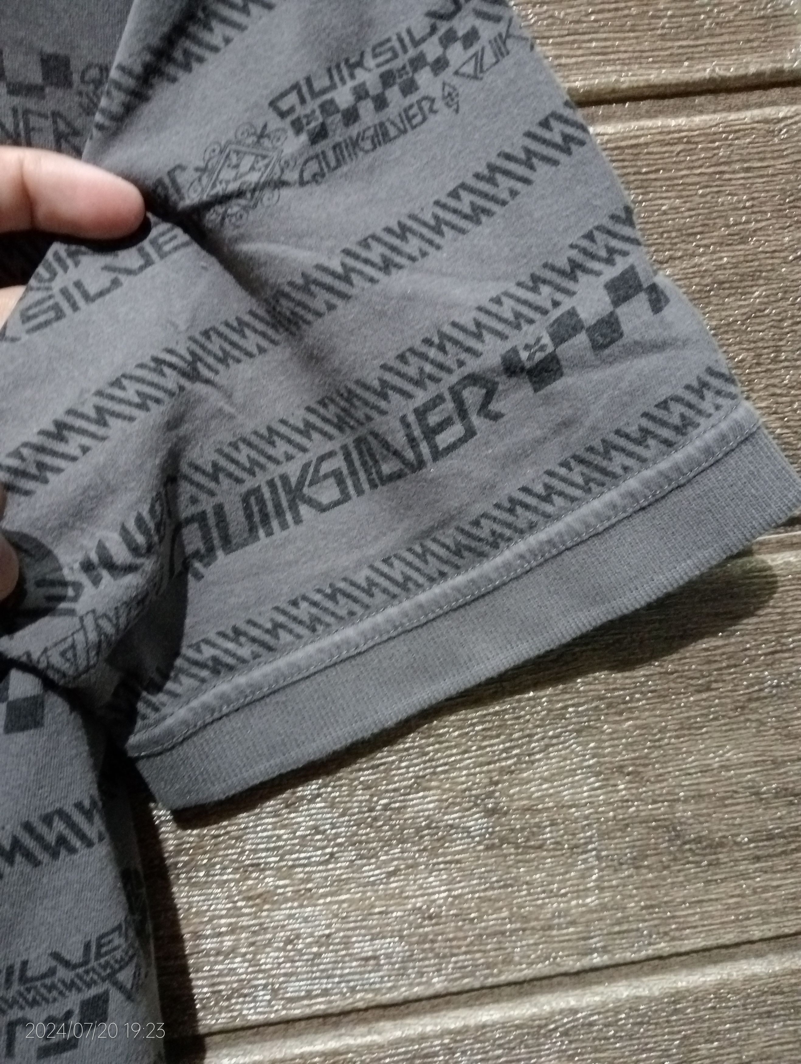 Quiksilver Quiksilver Full Printed Polo Shirts Very Rare Size US L / EU 52-54 / 3 - 6 Thumbnail