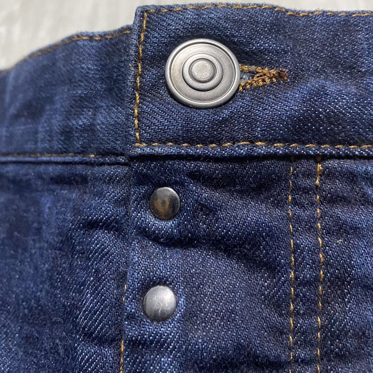 Maison Margiela Maison Martin Margiela ‘14 Main 10 Line Navy Slim Jean Denim Size US 34 / EU 50 - 11 Thumbnail