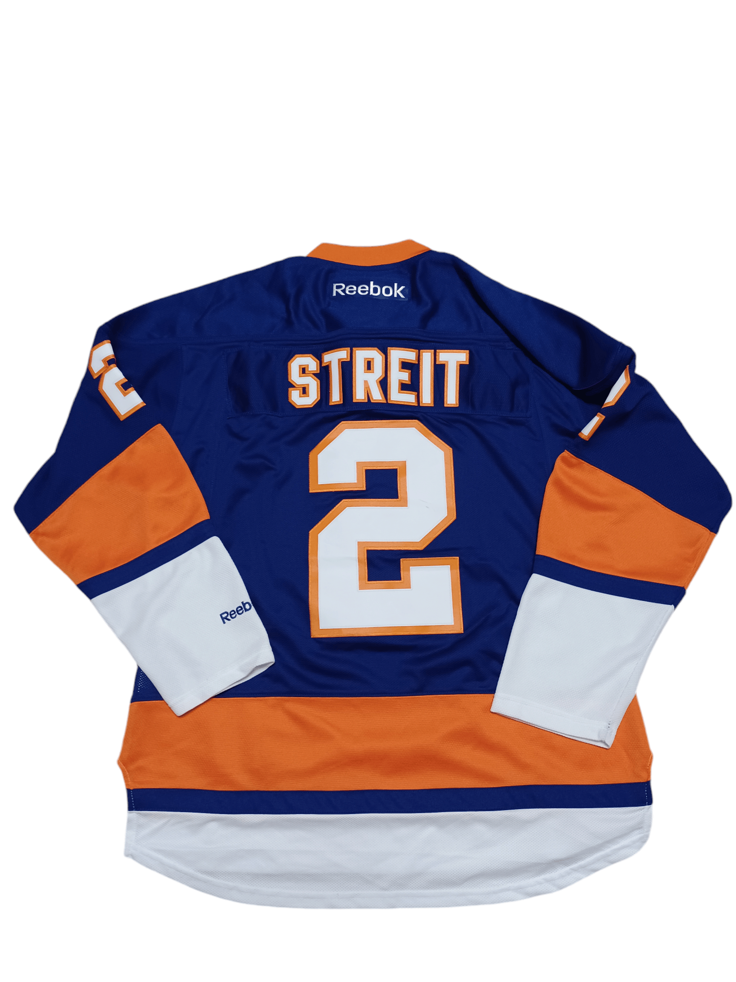 Reebok #2 STREIT NEW YORK ISLANDERS NHL REEBOK VINTAGE JERSEY Size US L / EU 52-54 / 3 - 3 Thumbnail