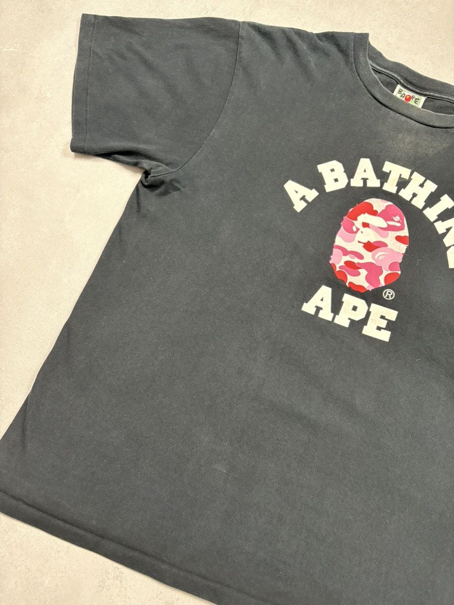 Bape Bape College T Shirt Camo Ape Head Tee Size US XL / EU 56 / 4 - 3 Thumbnail