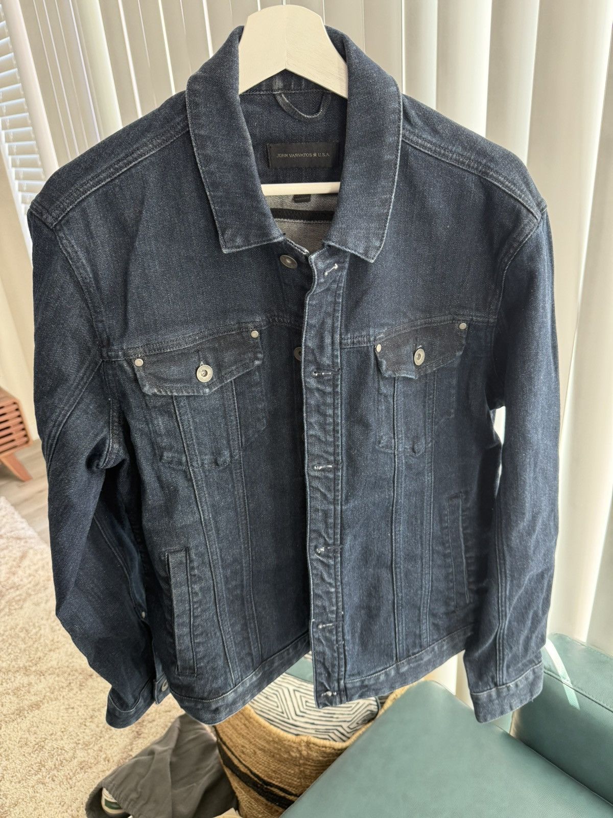 John Varvatos John Varvatos denim jacket never worn Size US M / EU 48-50 / 2 - 11 Thumbnail