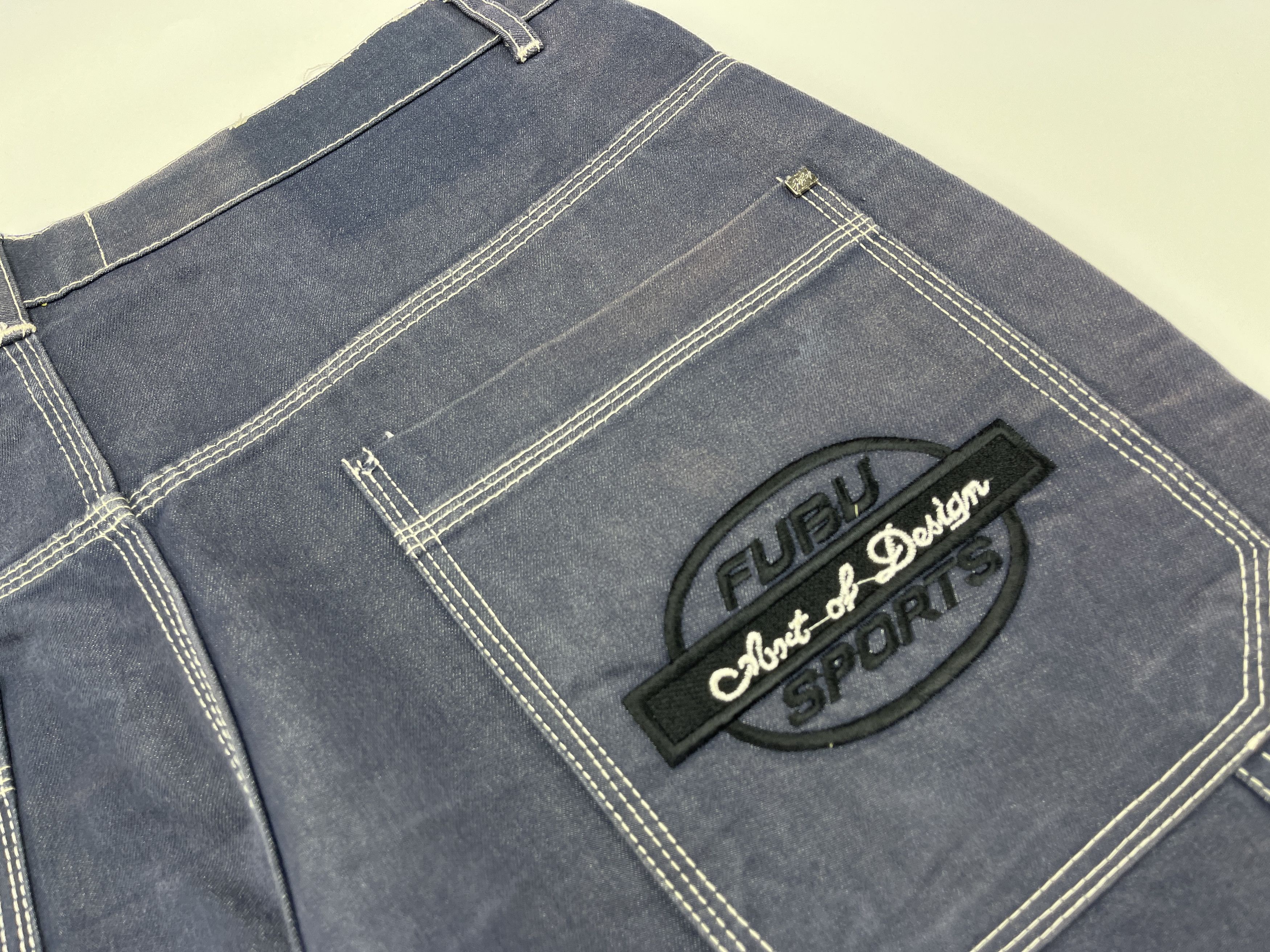 Fubu FUBU jeans, vintage baggy jeans, 90s hip hop skater Y2K 34 Size US 34 / EU 50 - 7 Thumbnail