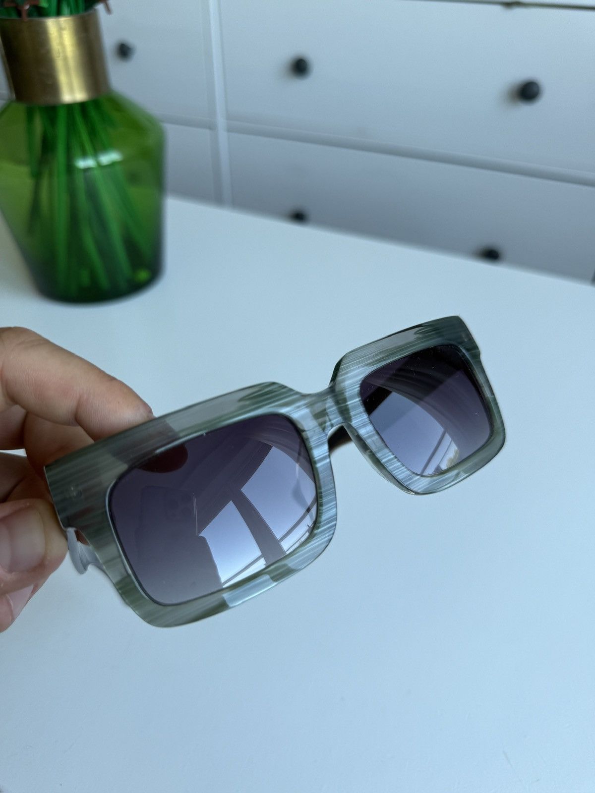Prada Vintage y2k Prada sunglasses designer streetwear archive rare Size ONE SIZE - 10 Thumbnail