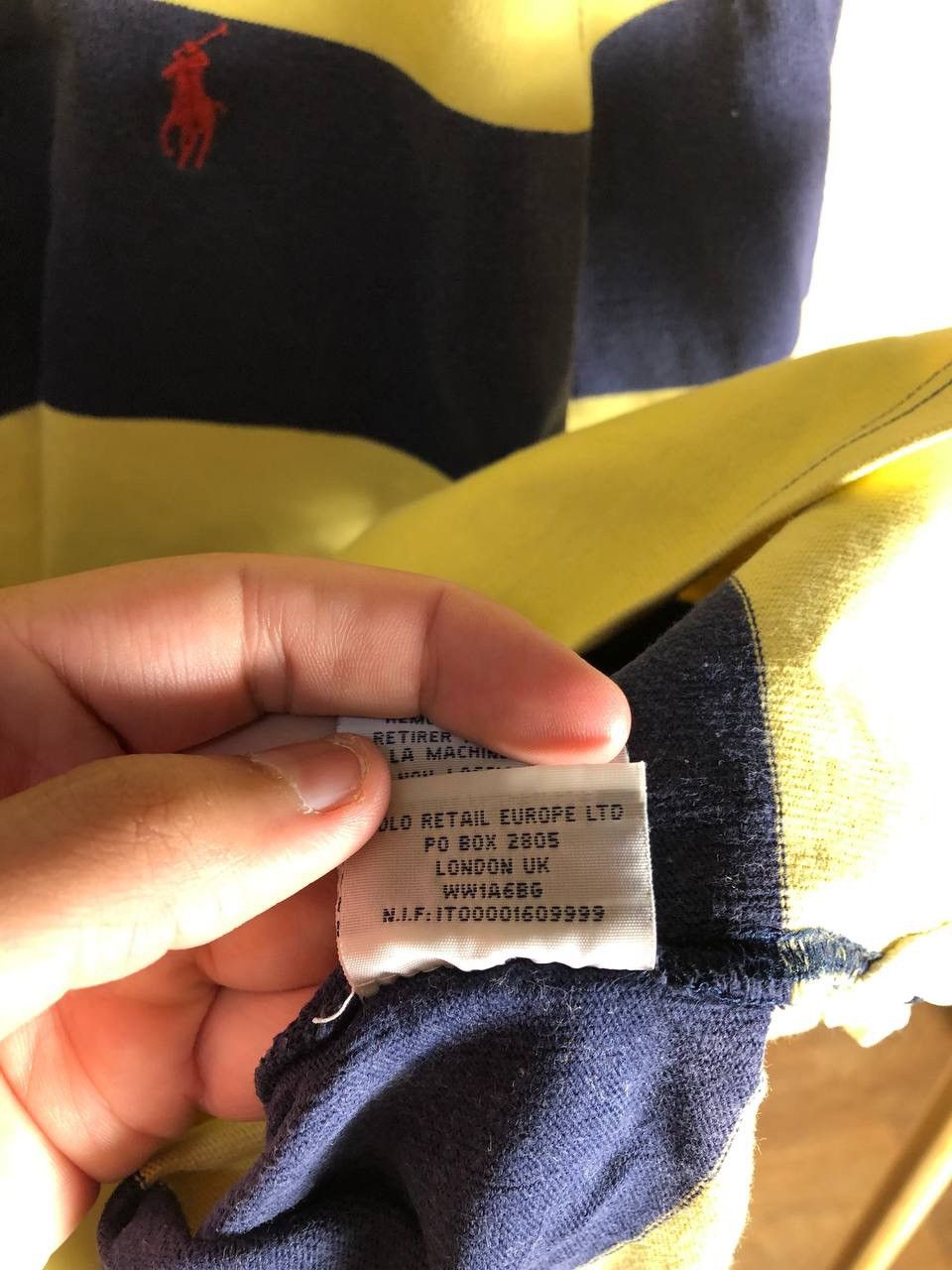 Polo Ralph Lauren × Vintage VERY RARE POLO RALPH LAUREN RUGBY LONG SLEEVE DESIGNER 90s Size US XL / EU 56 / 4 - 8 Thumbnail