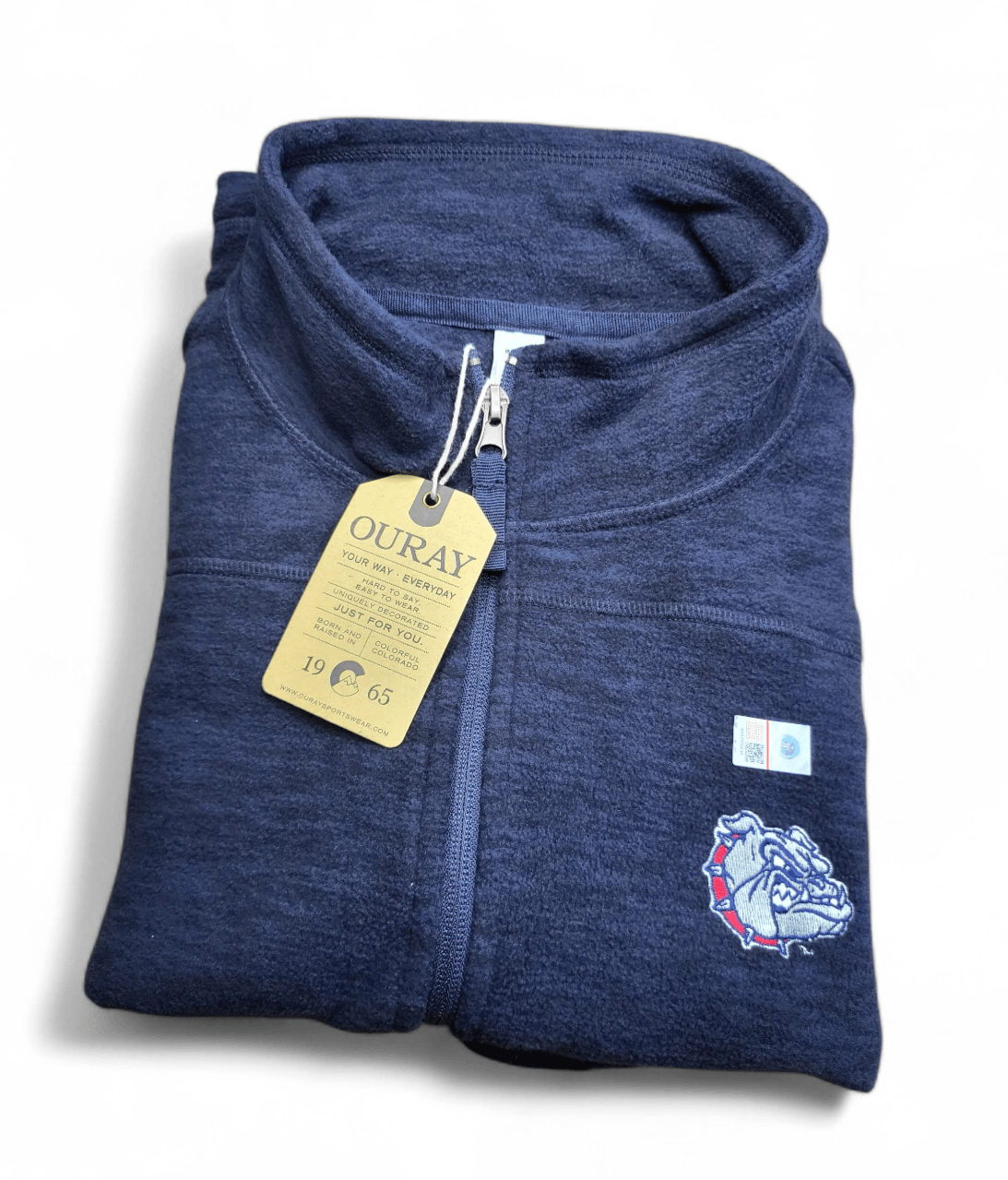 Other NWT Gonzaga University Bulldogs Ouray Full Zip Fleece Vest Size US L / EU 52-54 / 3 - 6 Thumbnail