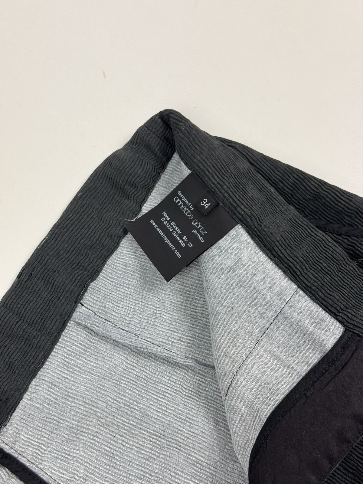 Annette Gortz Annette Gortz Corduroy Style Straight Women’s Pants Size 24" / US 00 / IT 34 - 10 Thumbnail