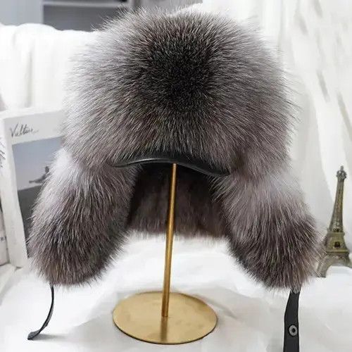 Other Man Ski Hats Real Leather Size ONE SIZE - 1 Thumbnail