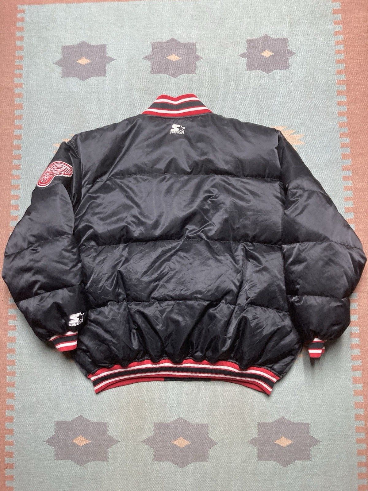 Vintage starter puffer jacket down filled Detroit red wings XL/XXL Size US XXL / EU 58 / 5 - 6 Thumbnail