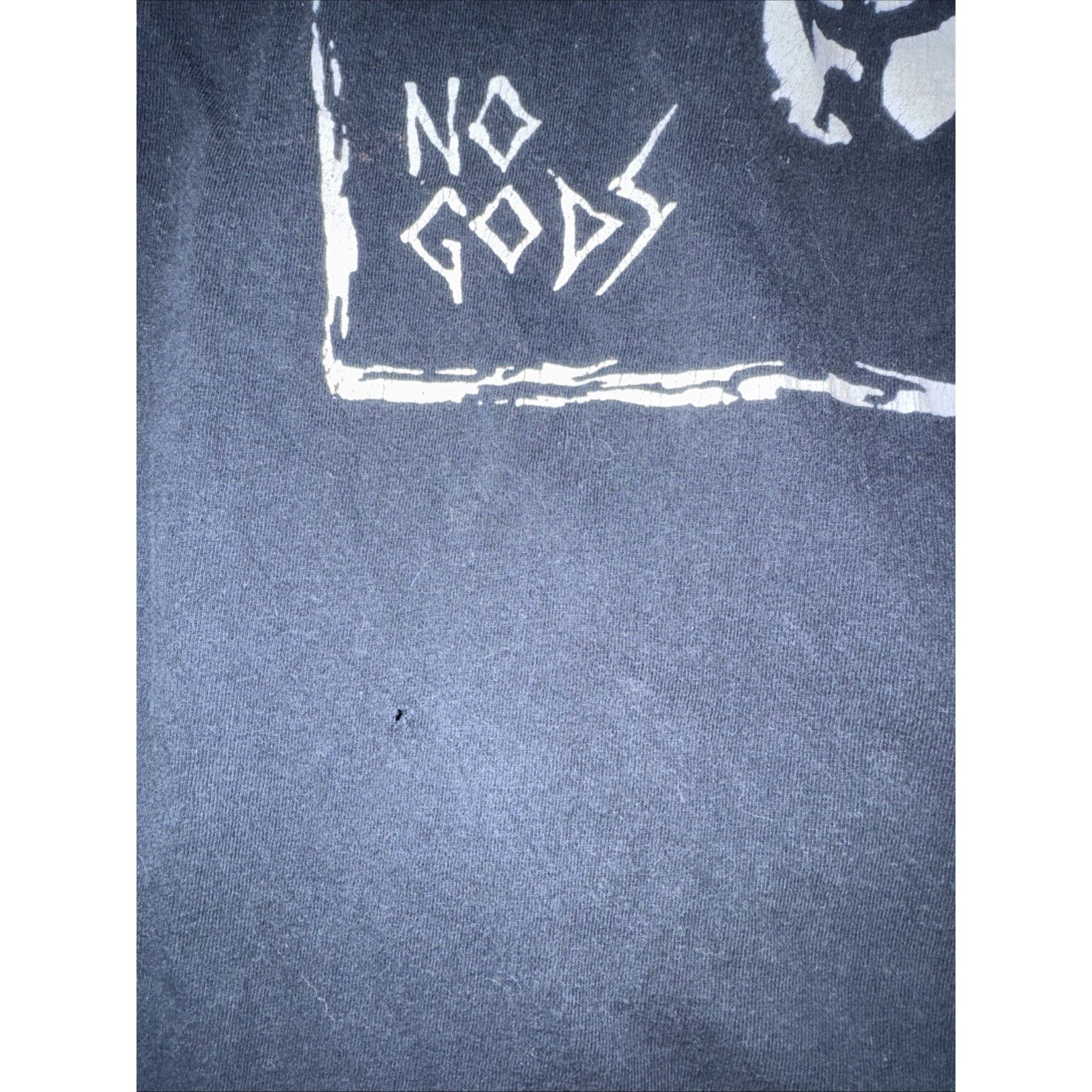 Band Tees × Vintage Vintage Amebix Band T-Shirt Black 3XL 27x30 Distressed Y2K Size US XXL / EU 58 / 5 - 5 Thumbnail