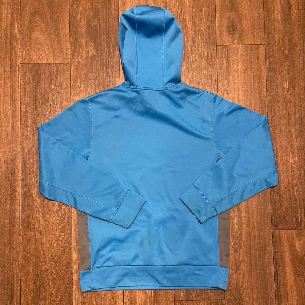 Nike Nike vtg blue hoodie size s Size S / US 4 / IT 40 - 5 Thumbnail