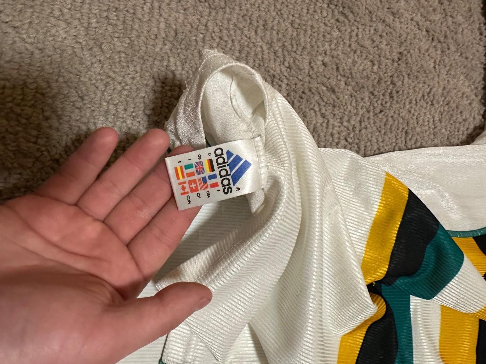 Adidas SOUTH AFRICA 1998/00 ADIDAS AWA FOOTBALL SOCCER SHIRT JERSEY Size US XL / EU 56 / 4 - 7 Thumbnail