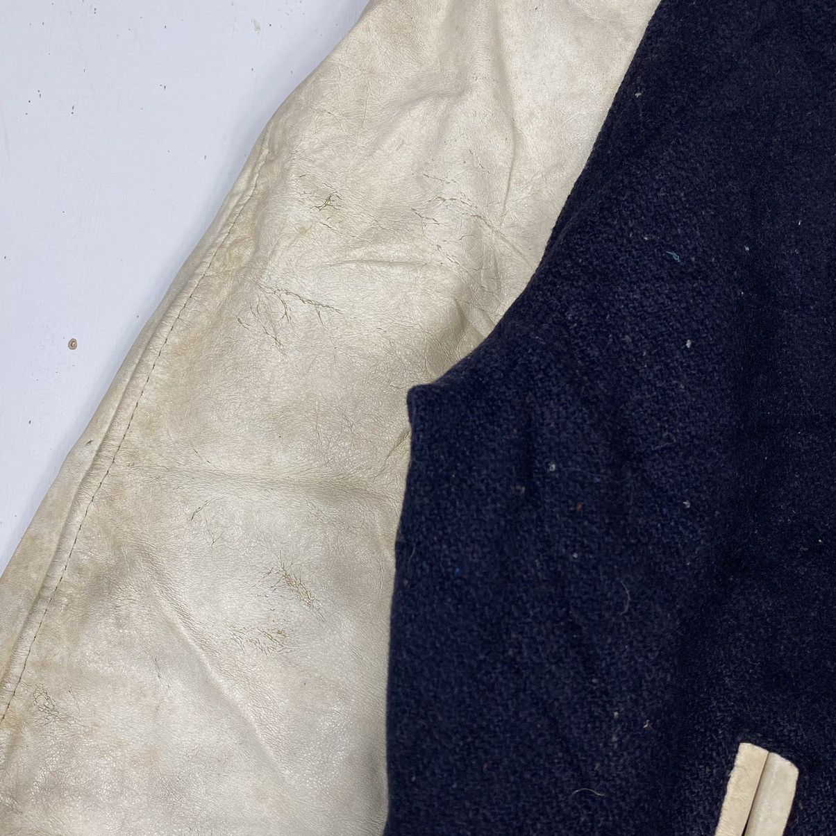Vintage VINTAGE 70's UNIVERSITY OF TORONTO VARSITY LEATHER JACKET Size US M / EU 48-50 / 2 - 10 Thumbnail