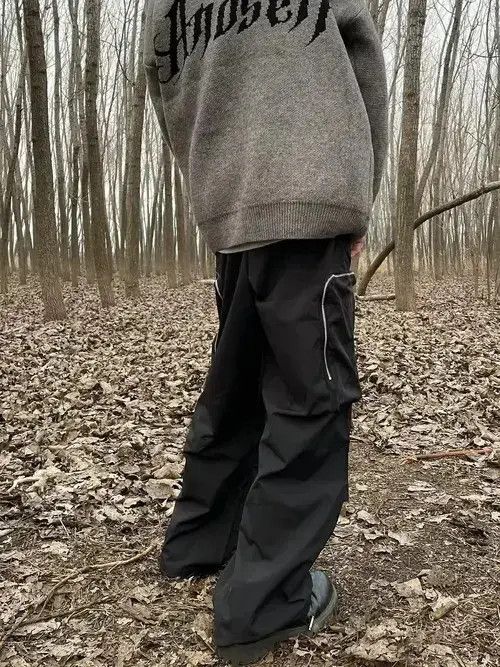 Designer utility tactical baggy cargo pants Size US 32 / EU 48 - 3 Thumbnail
